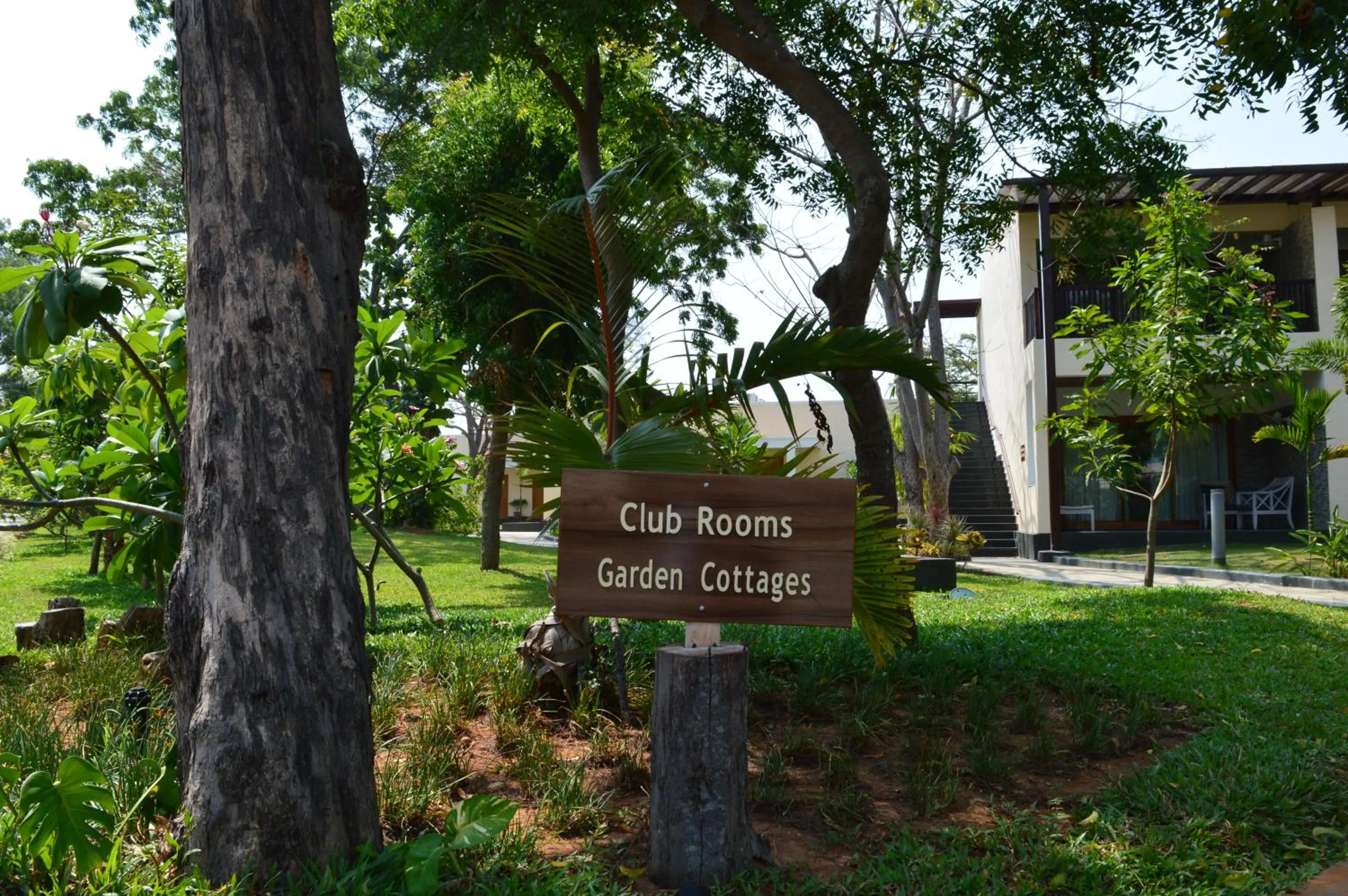 Garden view in Welcomhotel by ITC Hotels, Kences Palm Beach, Mamallapuram