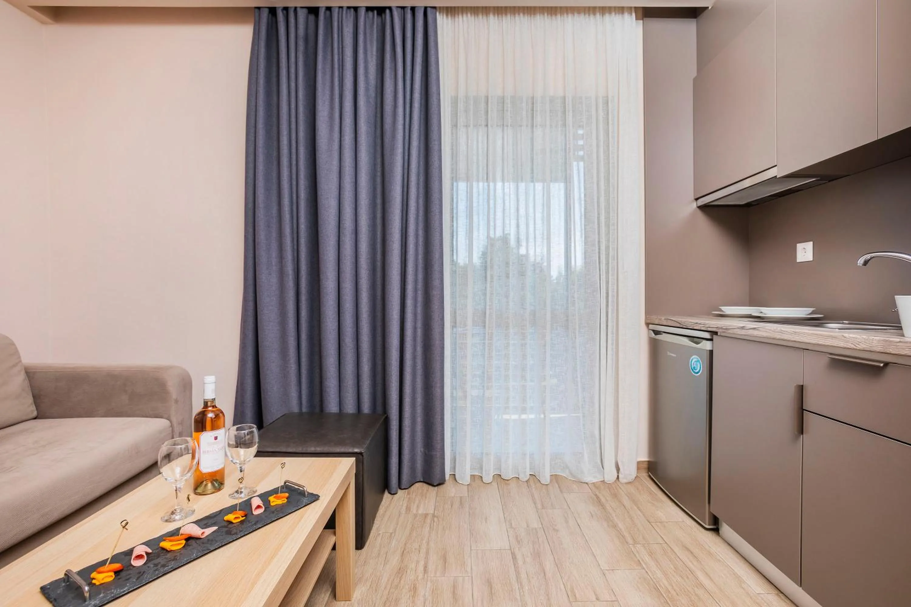 Seating area in Hotel Vozina