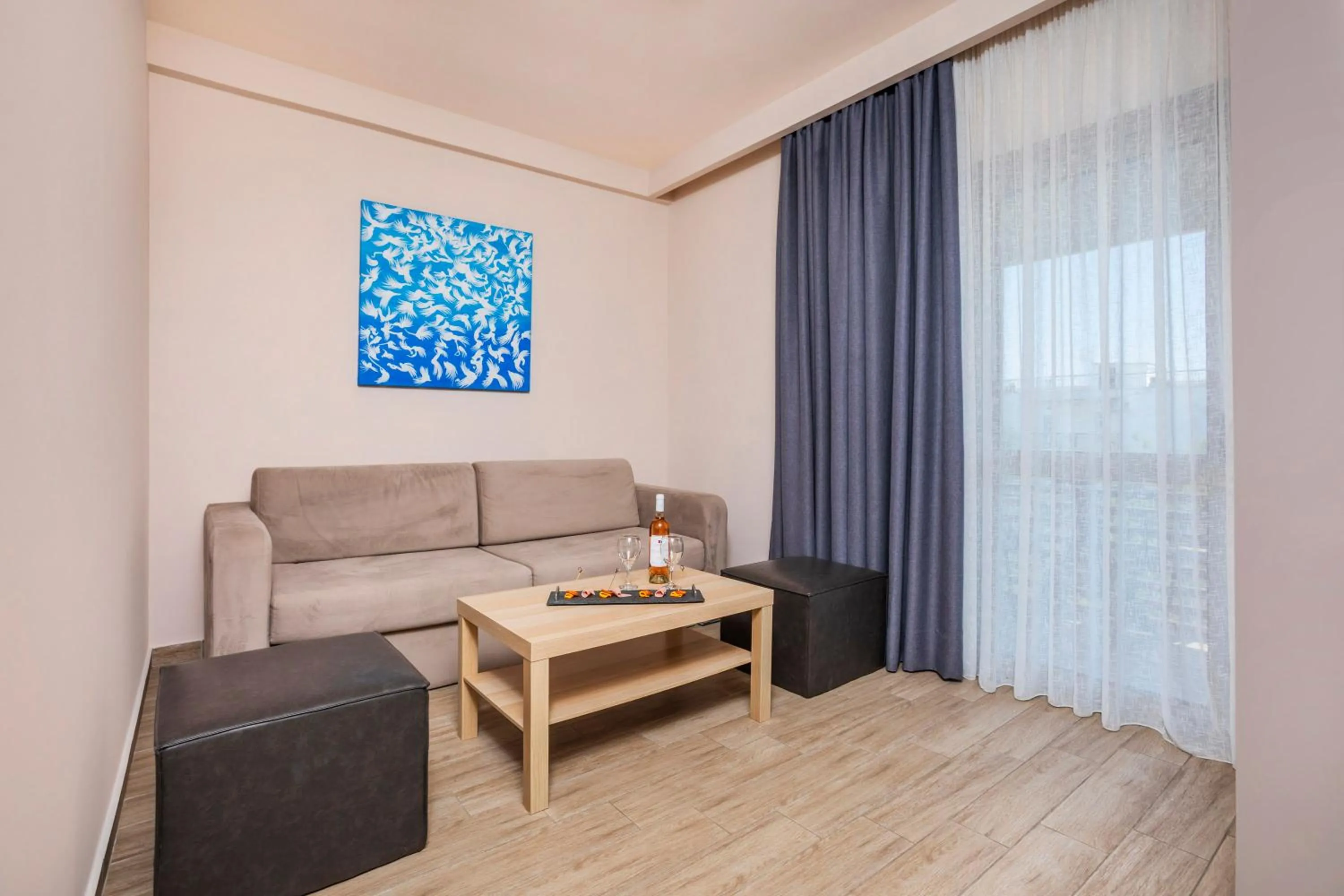 Seating area in Hotel Vozina