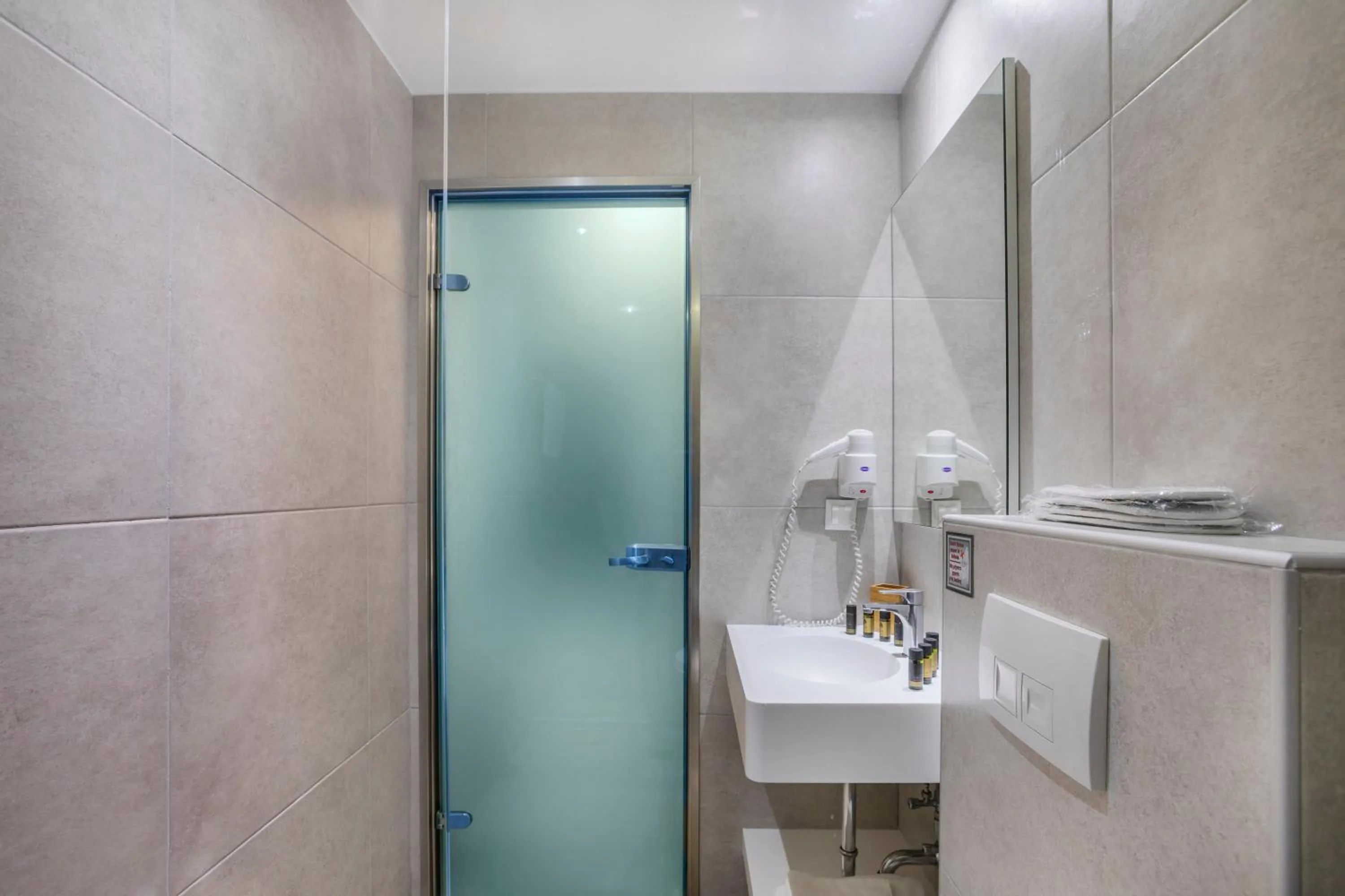 Bathroom in Hotel Vozina