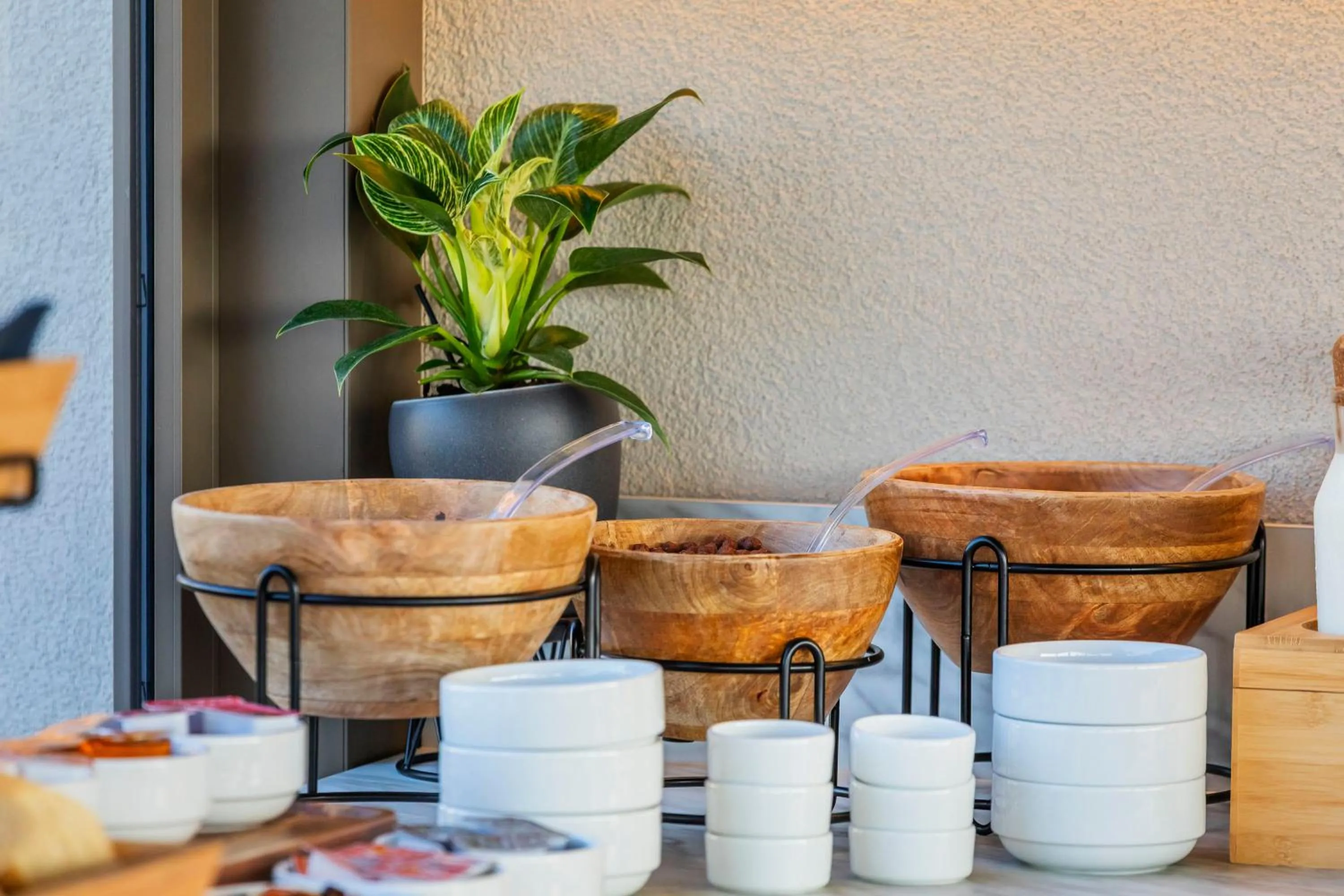 Continental breakfast in Hotel Vozina