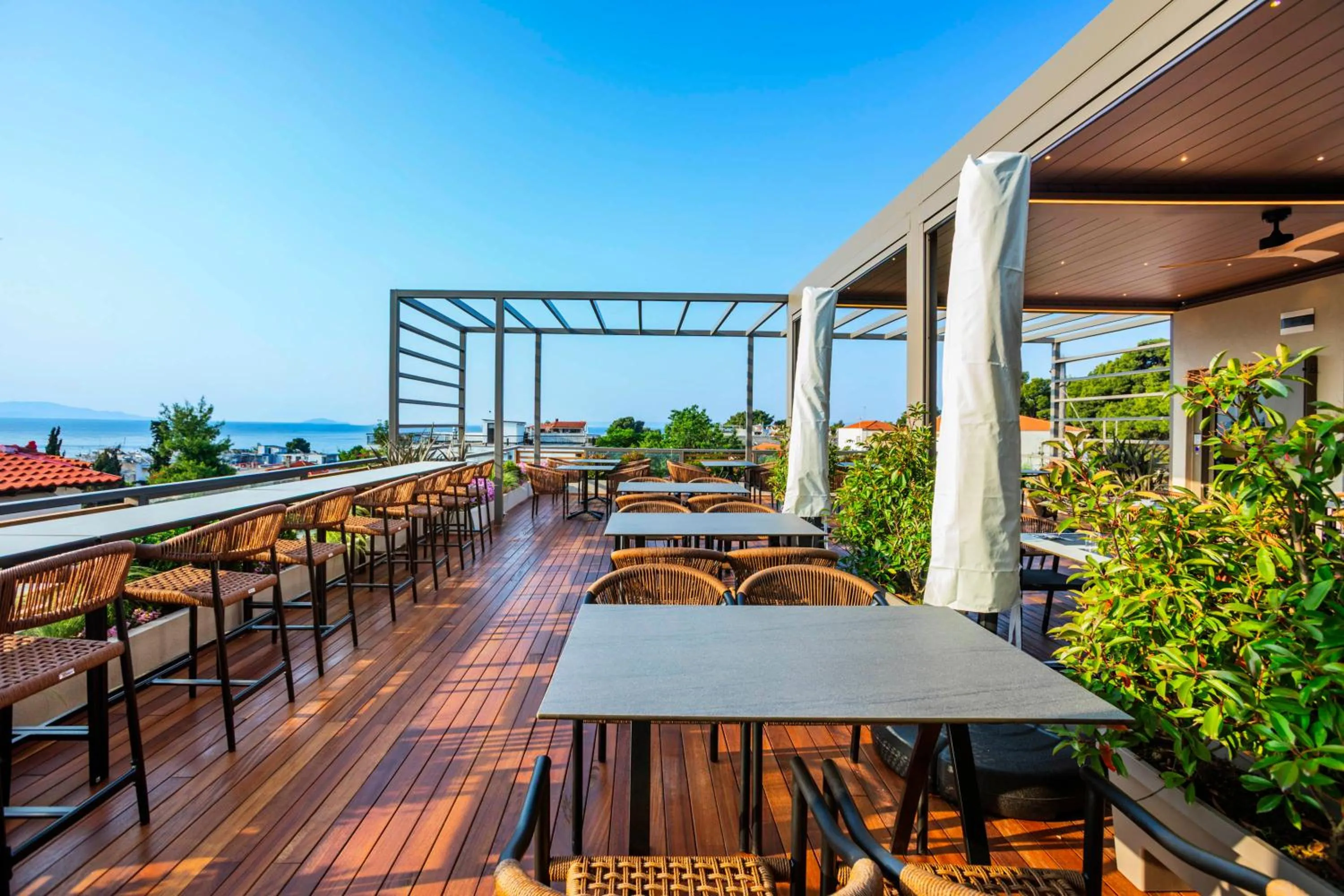 Balcony/Terrace in Hotel Vozina