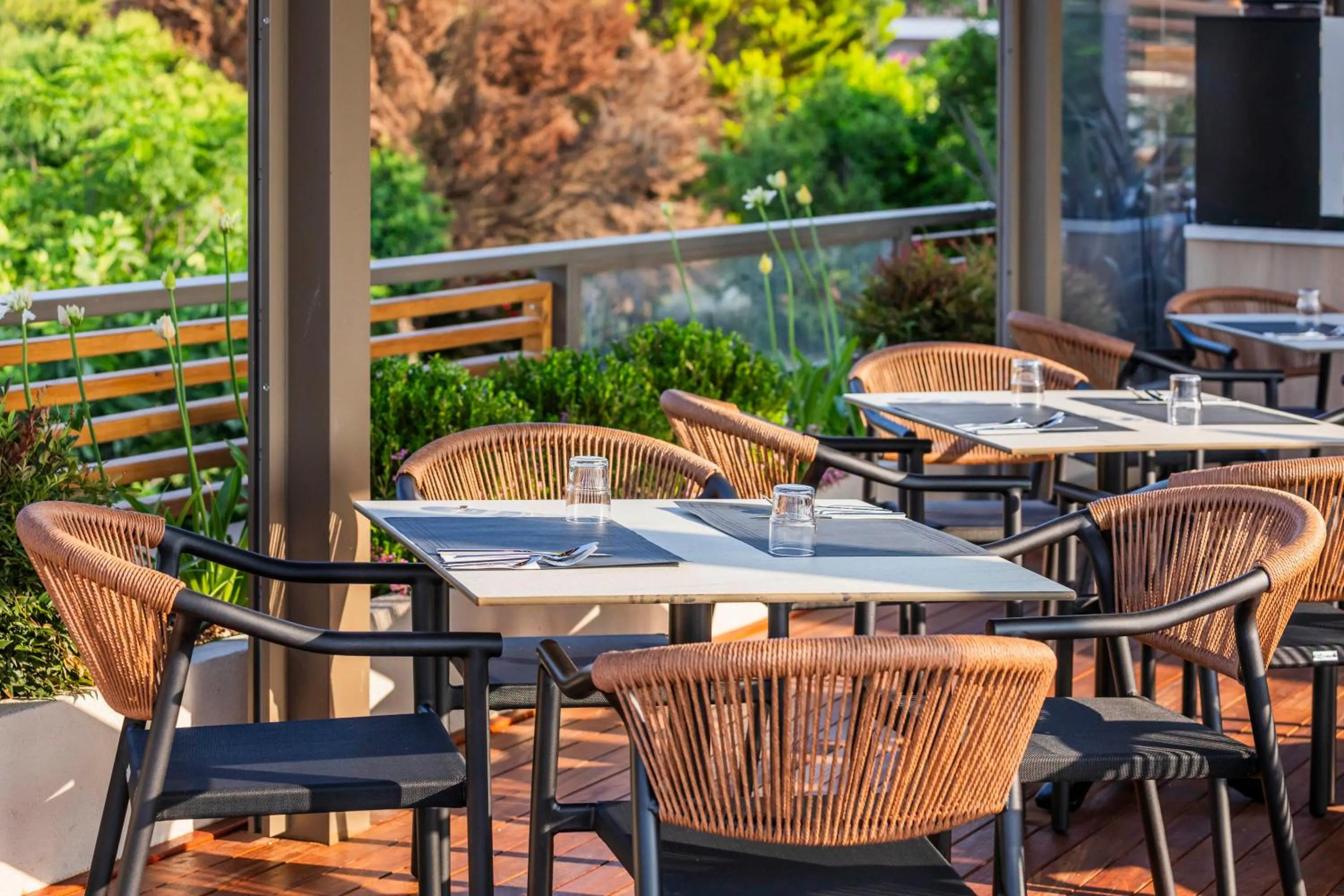 Patio in Hotel Vozina