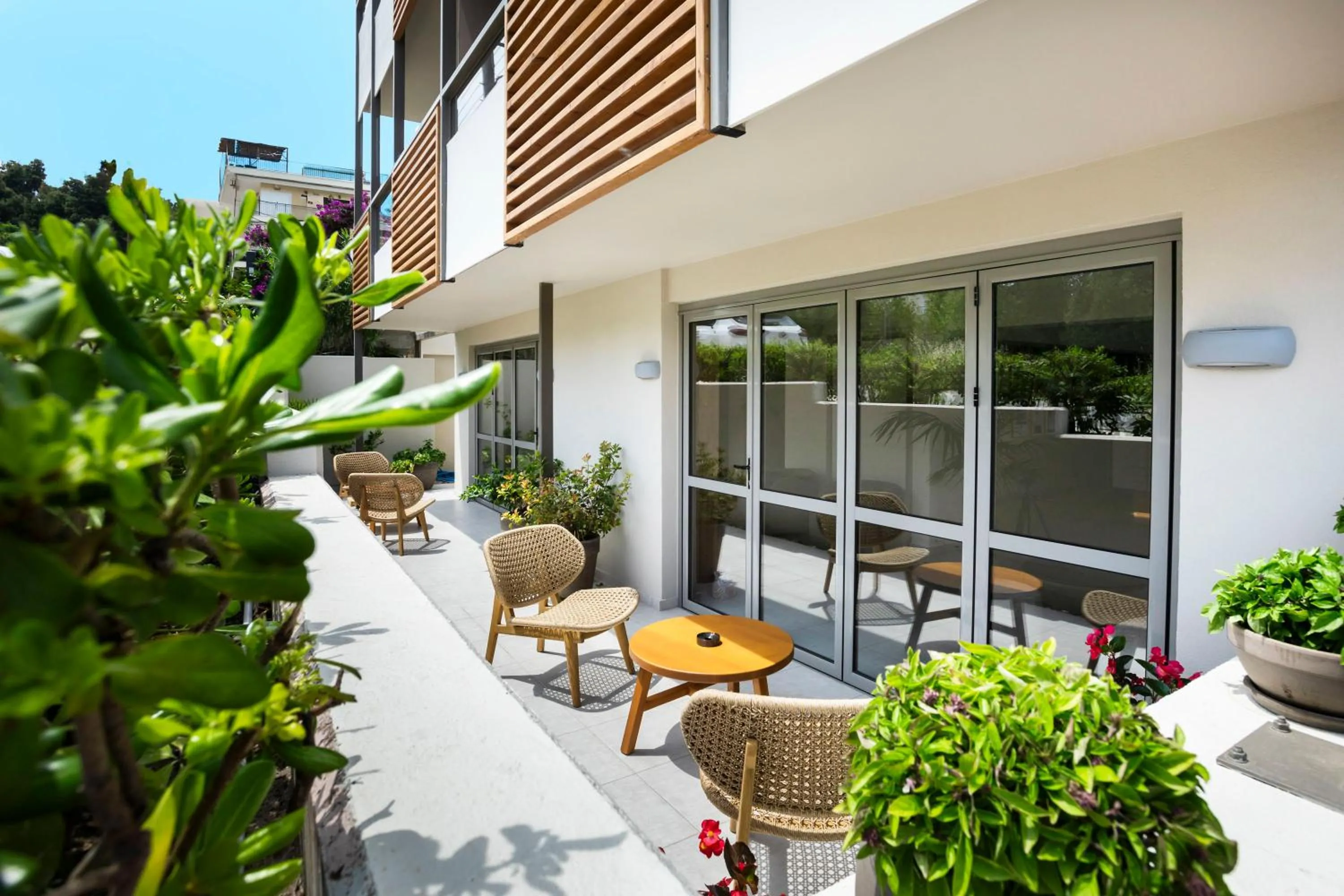 Balcony/Terrace in Hotel Vozina