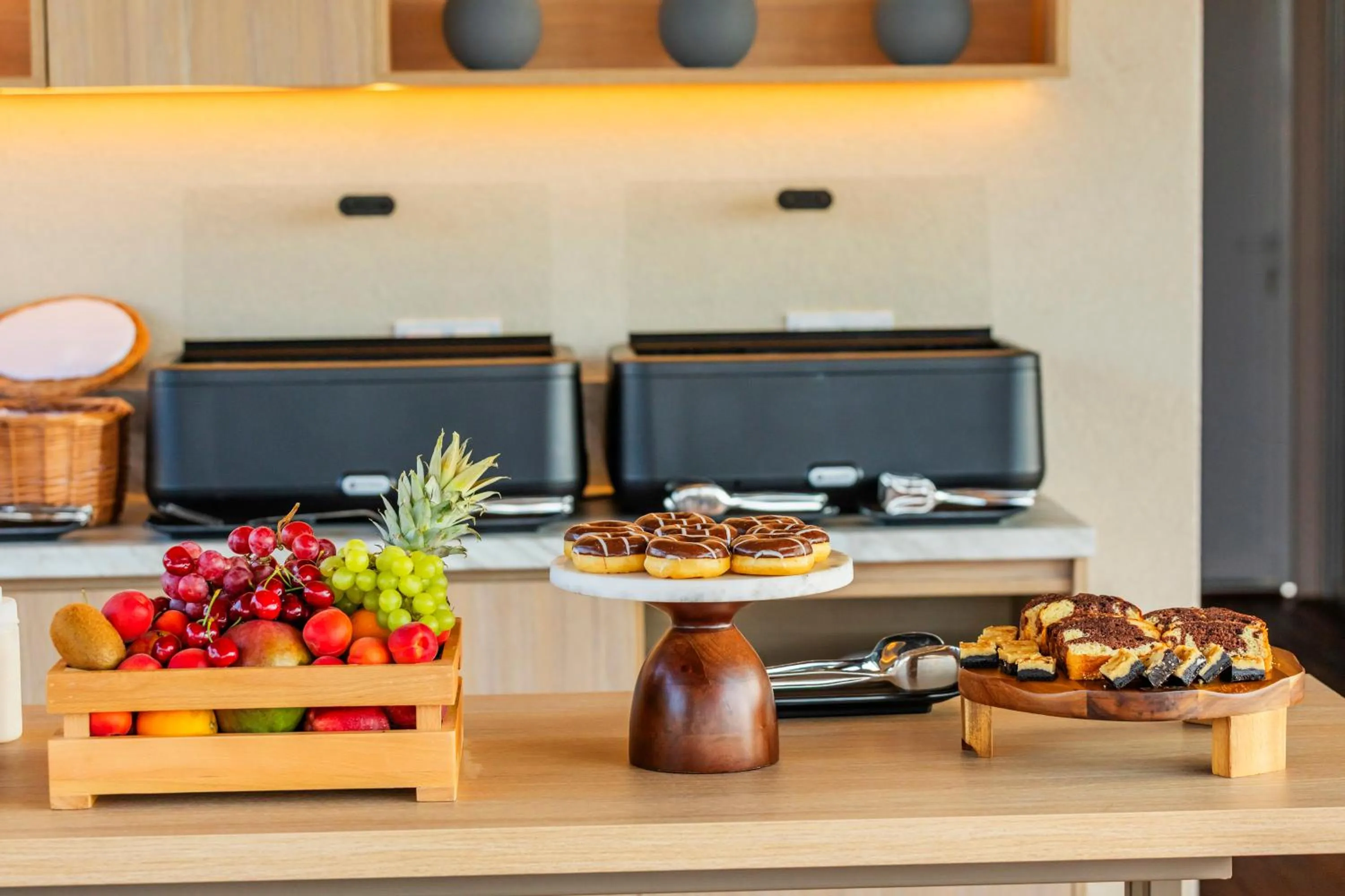 Buffet breakfast in Hotel Vozina