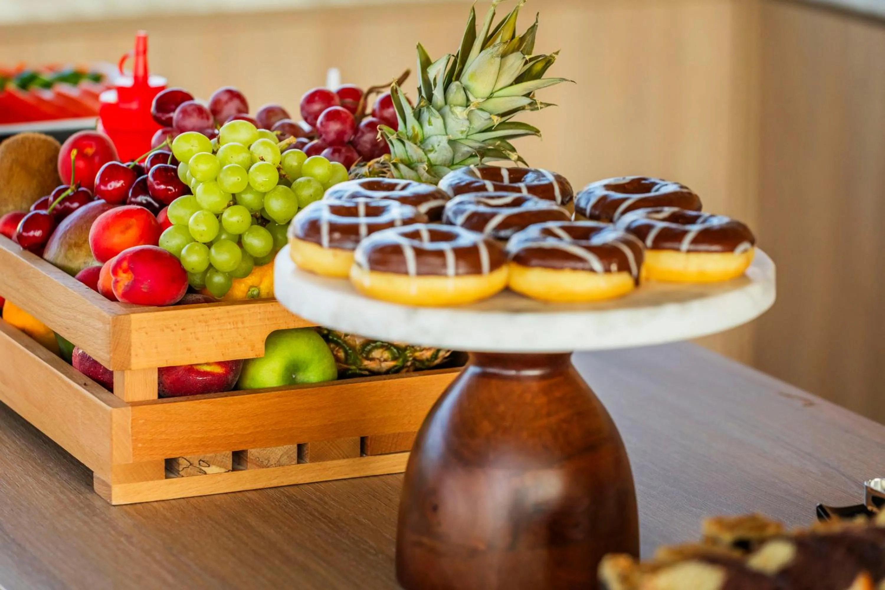 Buffet breakfast in Hotel Vozina