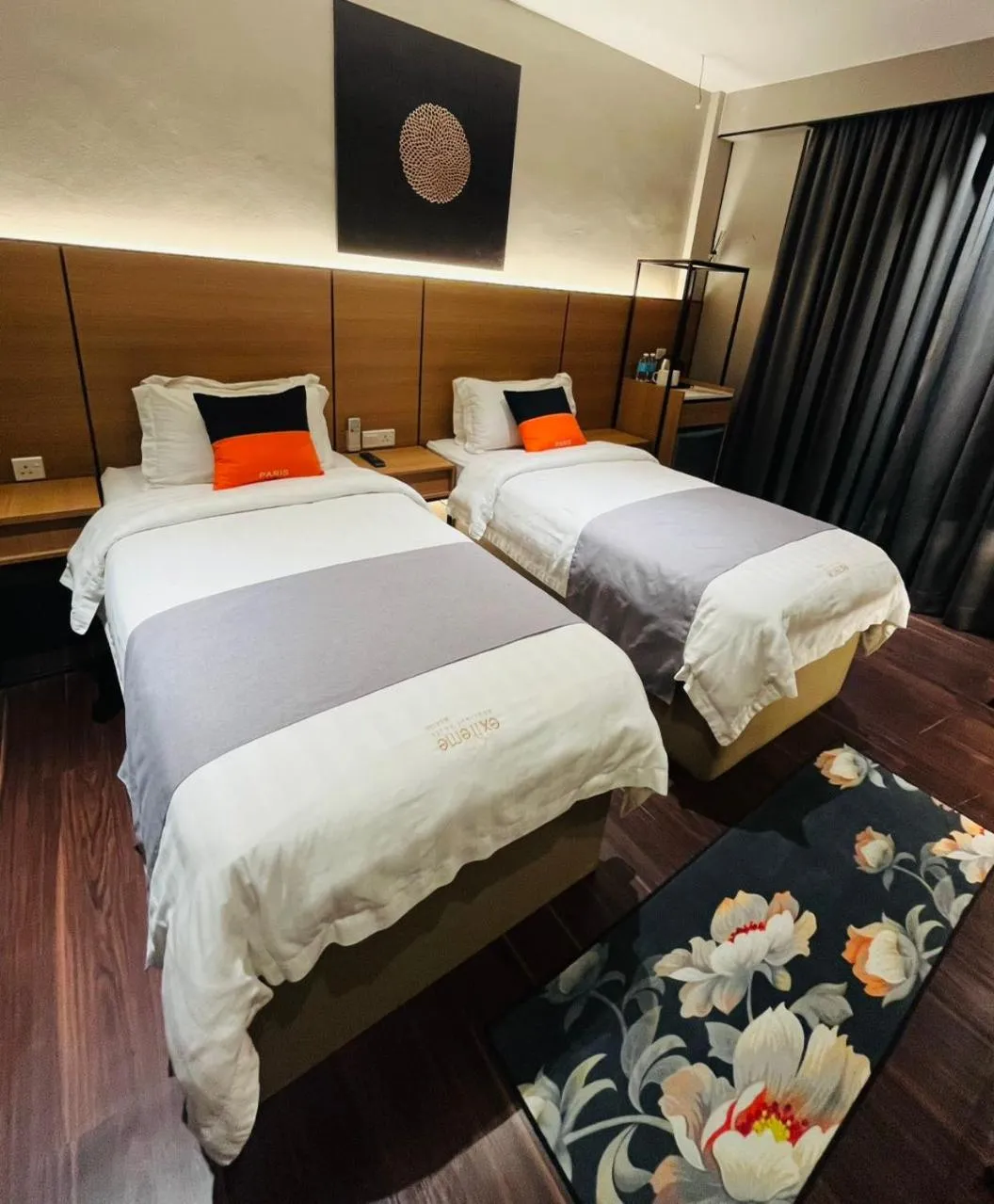 Bed in Extreme Boutique Hotel