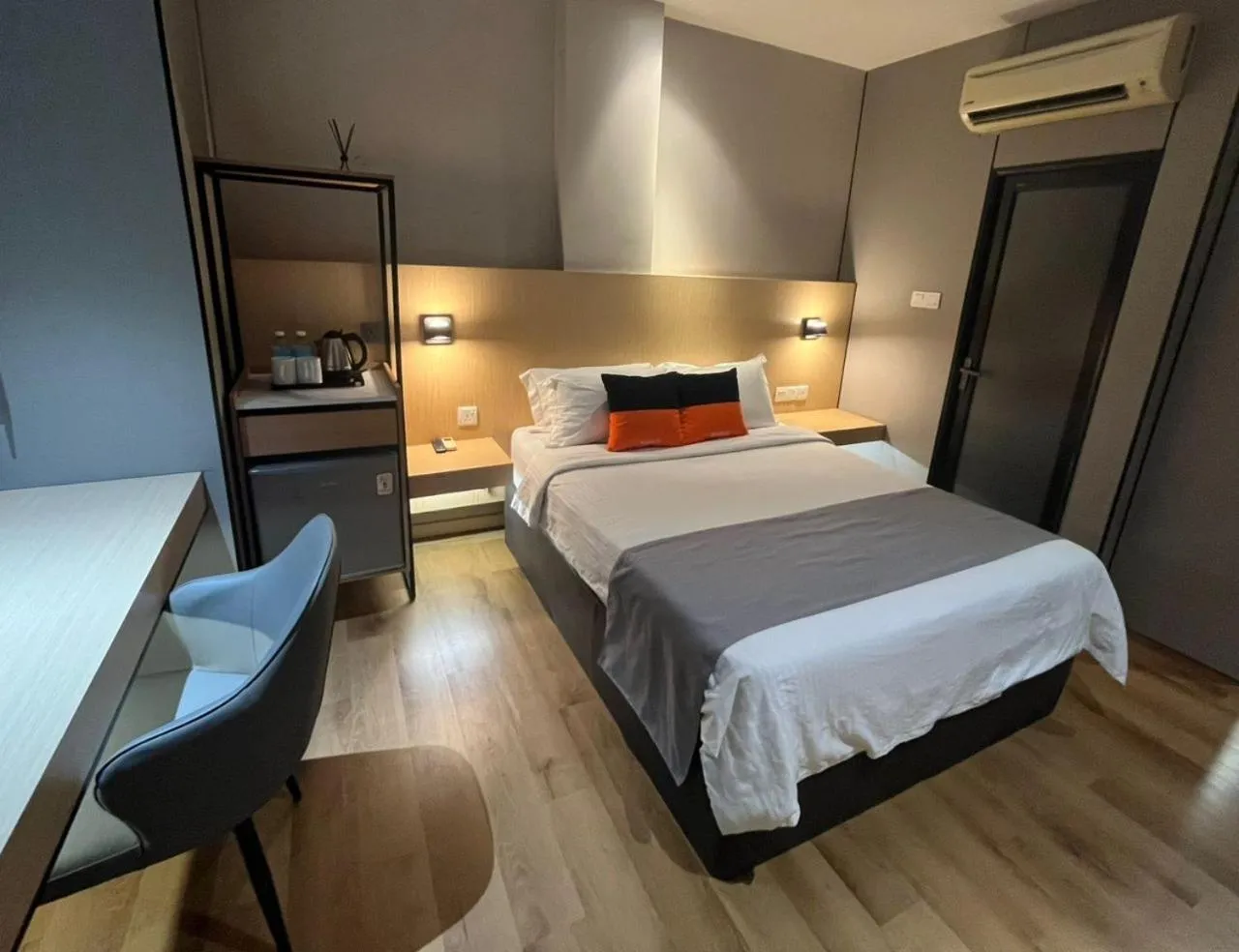 Bed in Extreme Boutique Hotel