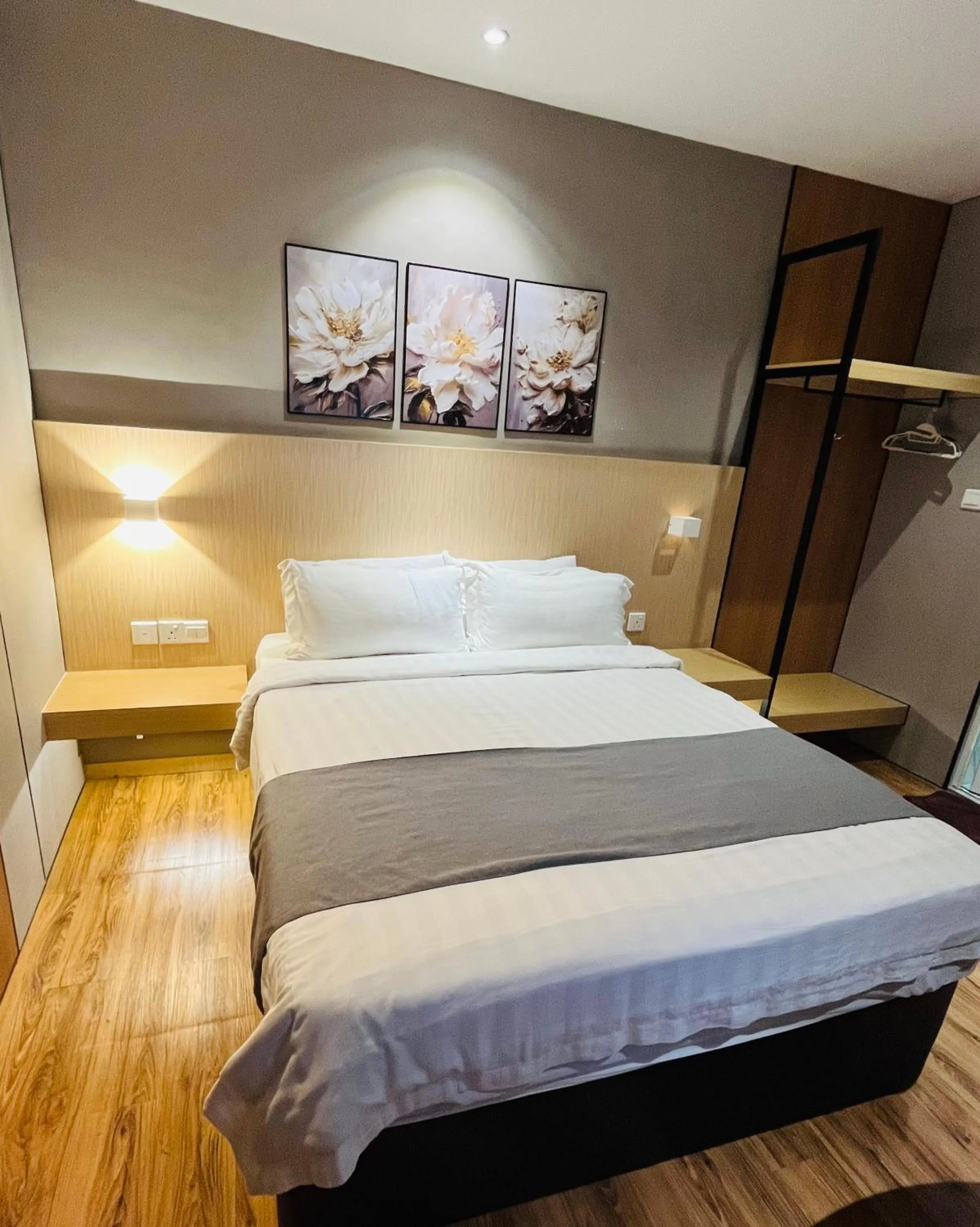 Bed in Extreme Boutique Hotel