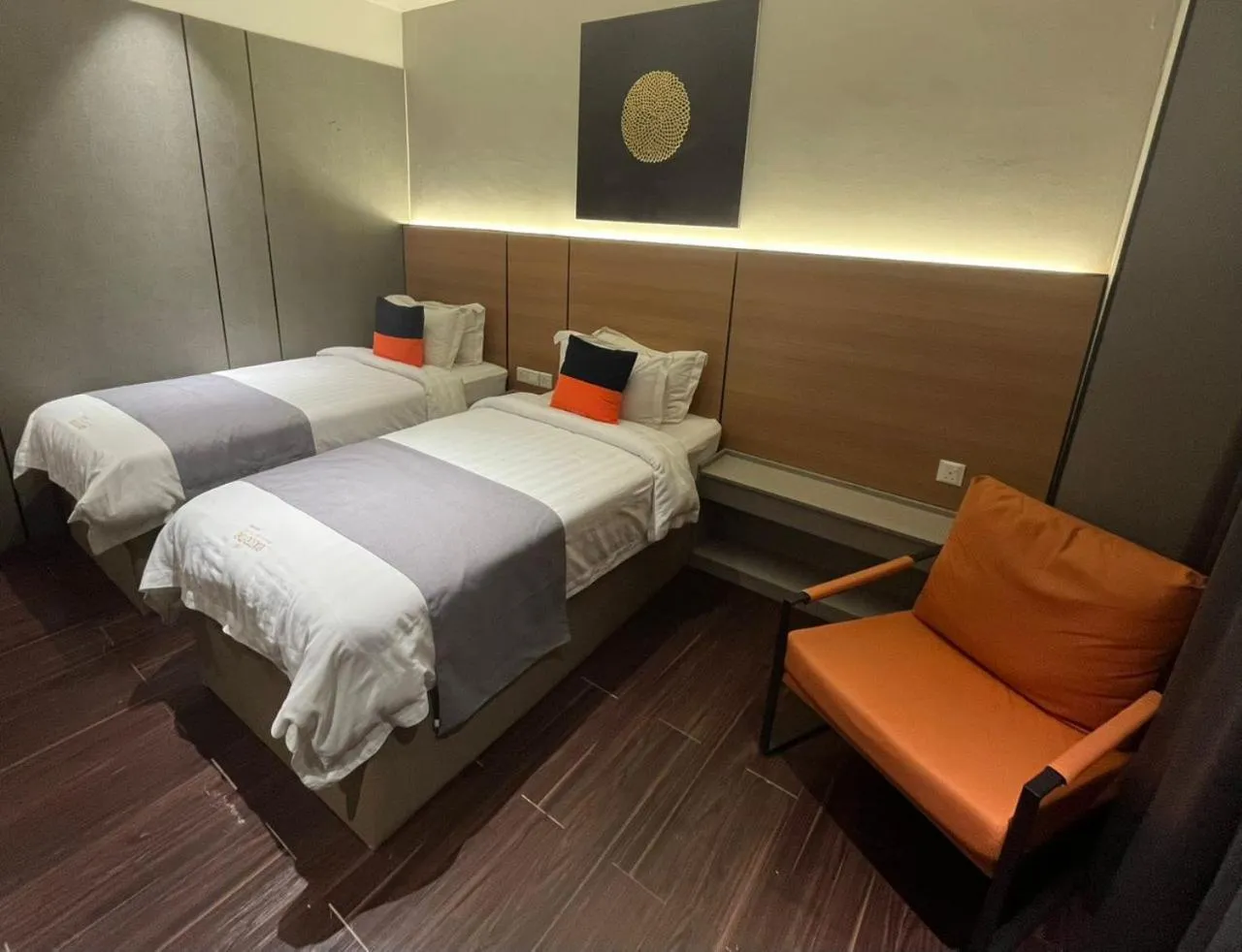 Bed in Extreme Boutique Hotel