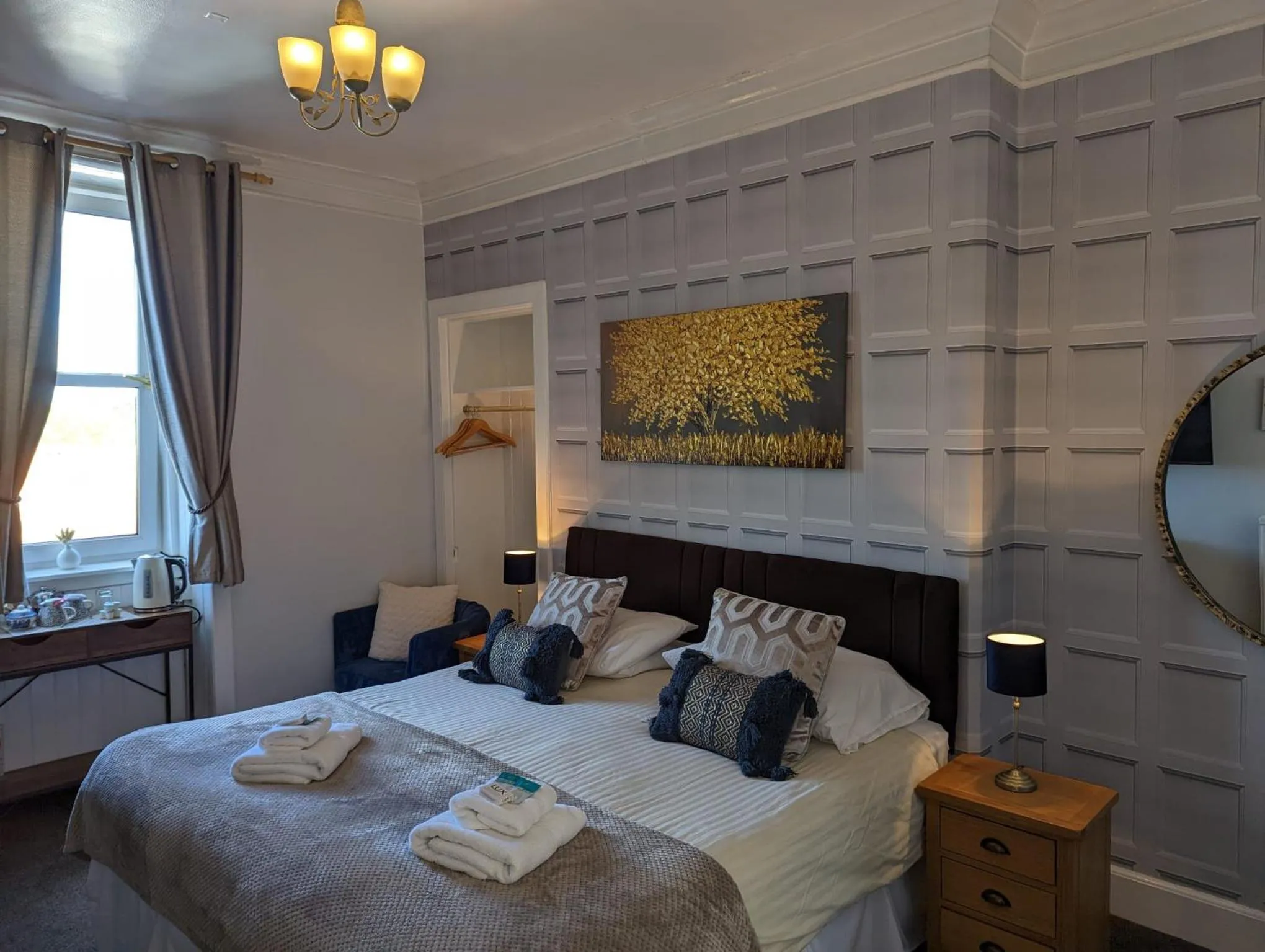 Bed in Brig O'Doon Guest House