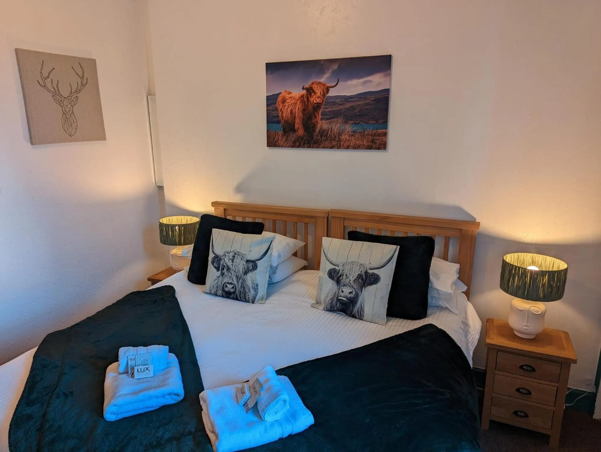 Bed in Brig O'Doon Guest House