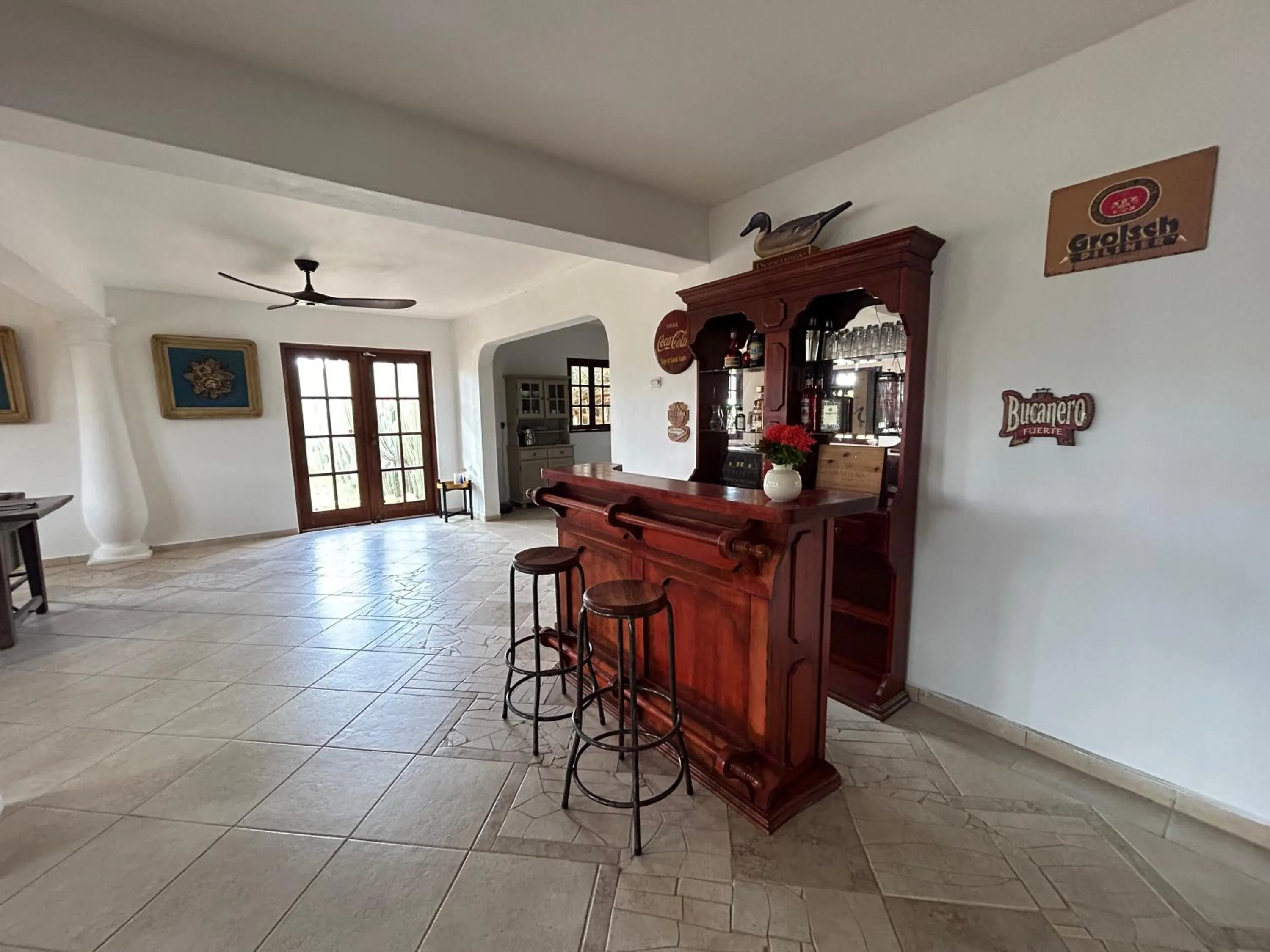 Living room in Landhuis Belnem Bonaire