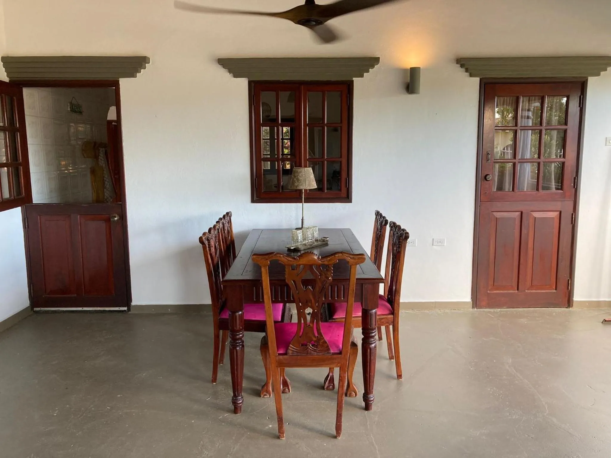 Dining area in Landhuis Belnem Bonaire