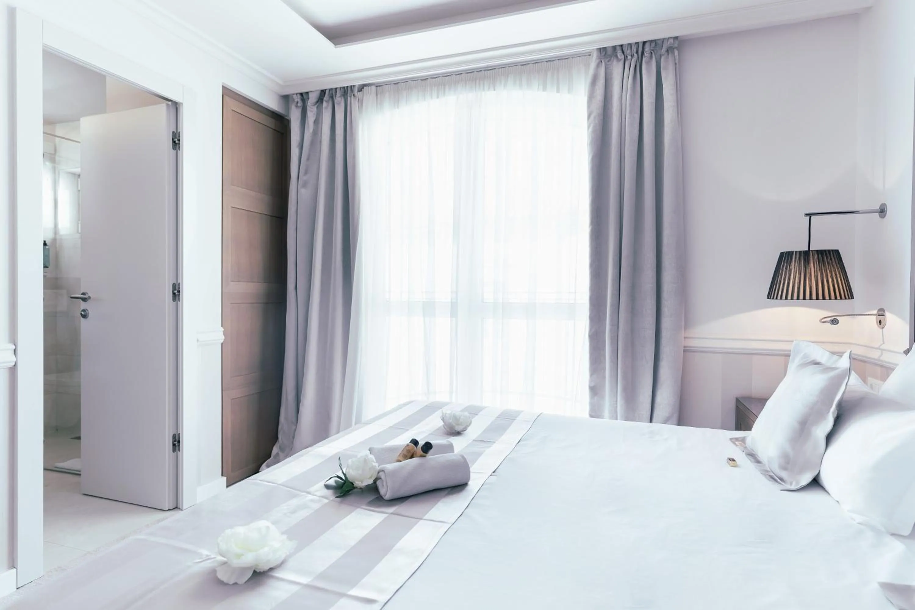 Bed in Grand Hotel Slavia