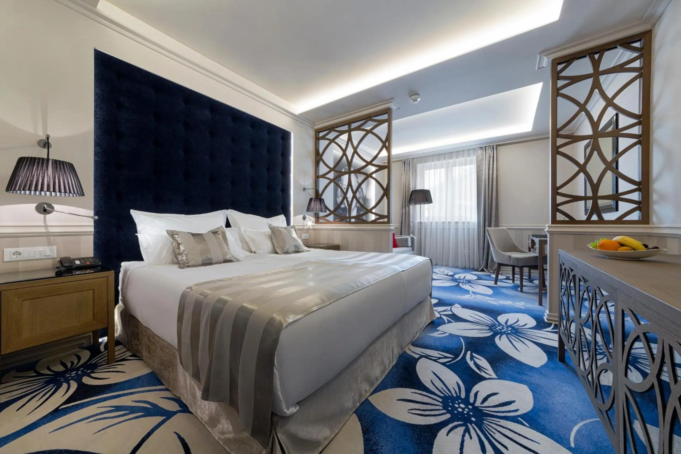 Bed in Grand Hotel Slavia