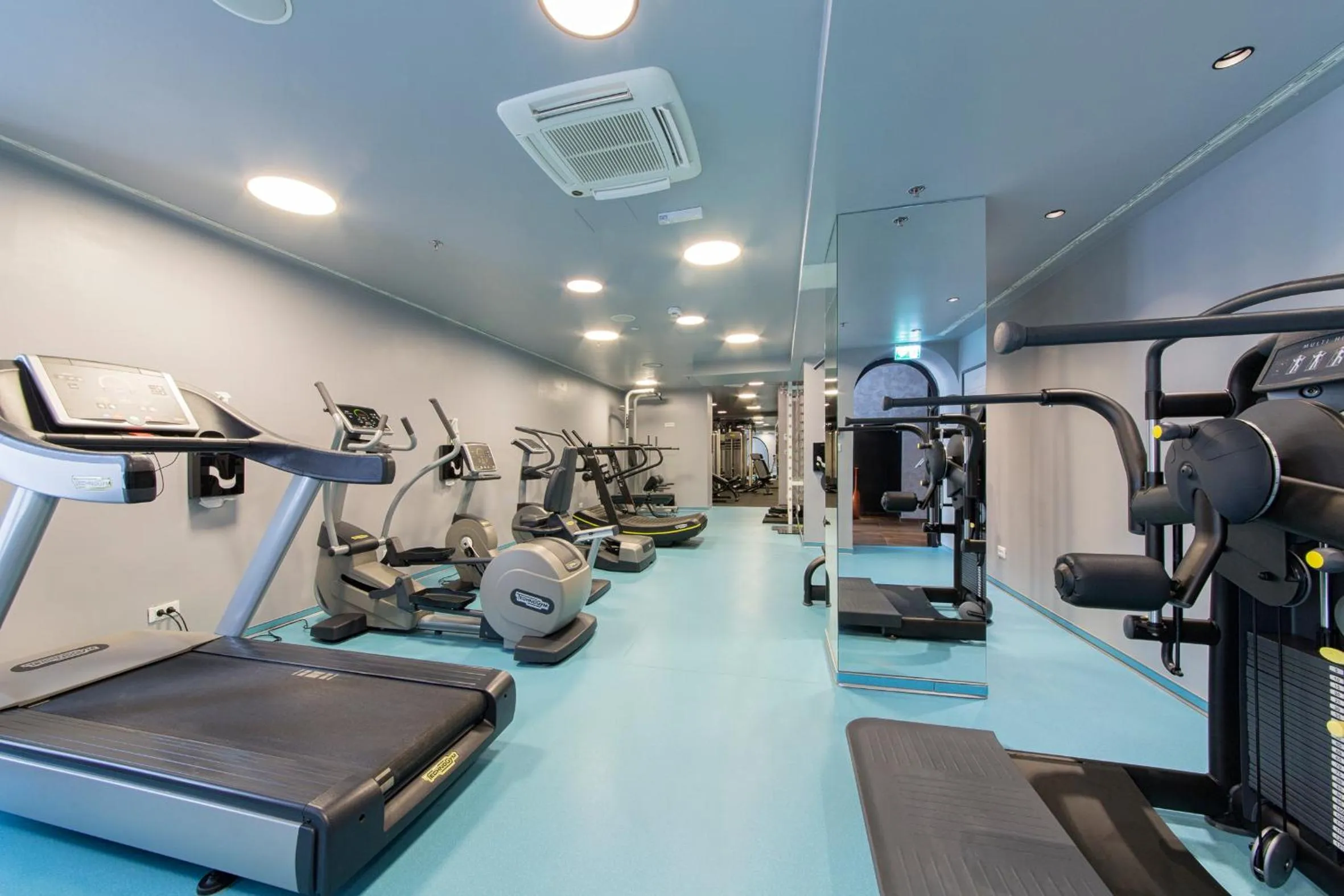 Fitness centre/facilities in Grand Hotel Slavia