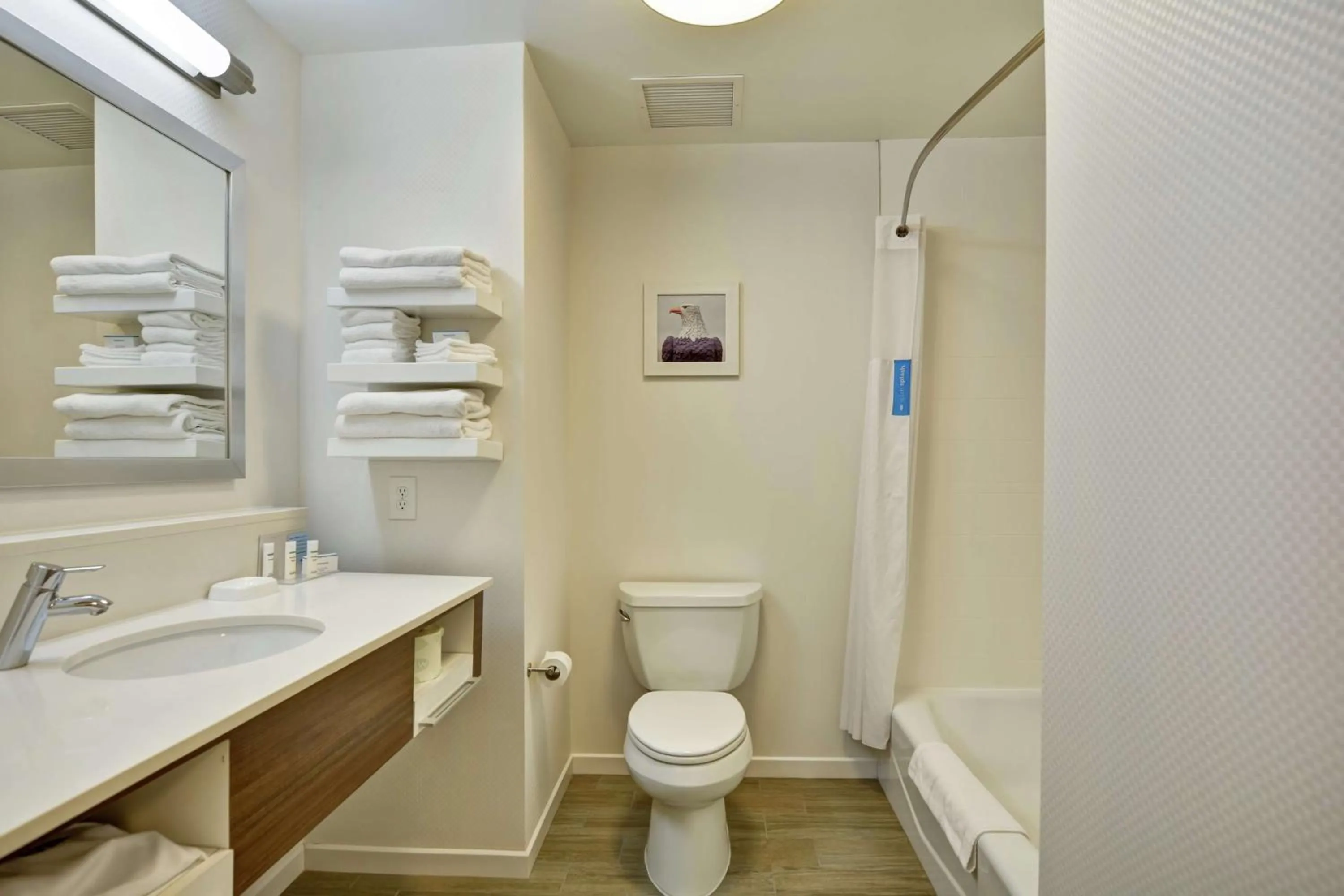 Bathroom in Hampton Inn Suites Ashland, Ohio