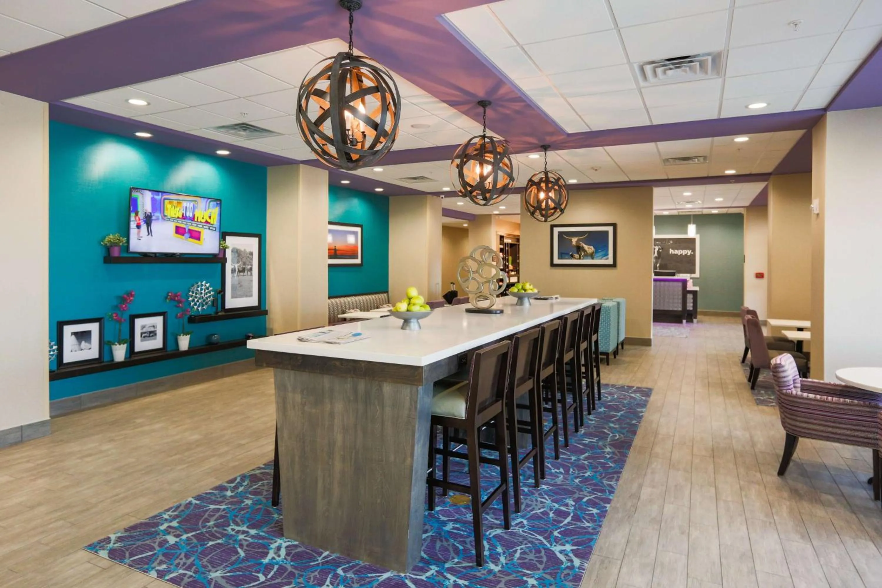 Lobby or reception in Hampton Inn El Reno Ok