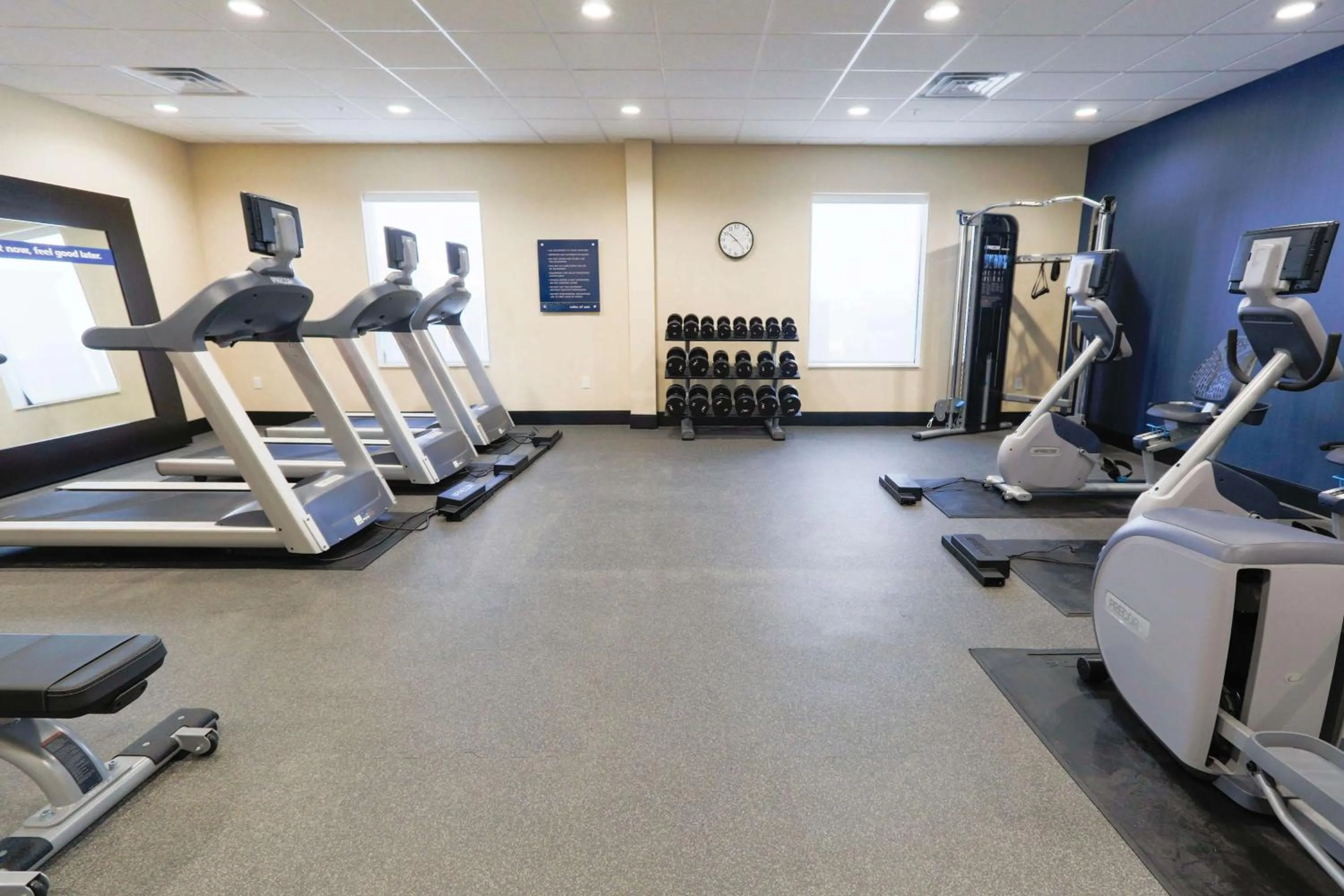 Fitness centre/facilities in Hampton Inn El Reno Ok