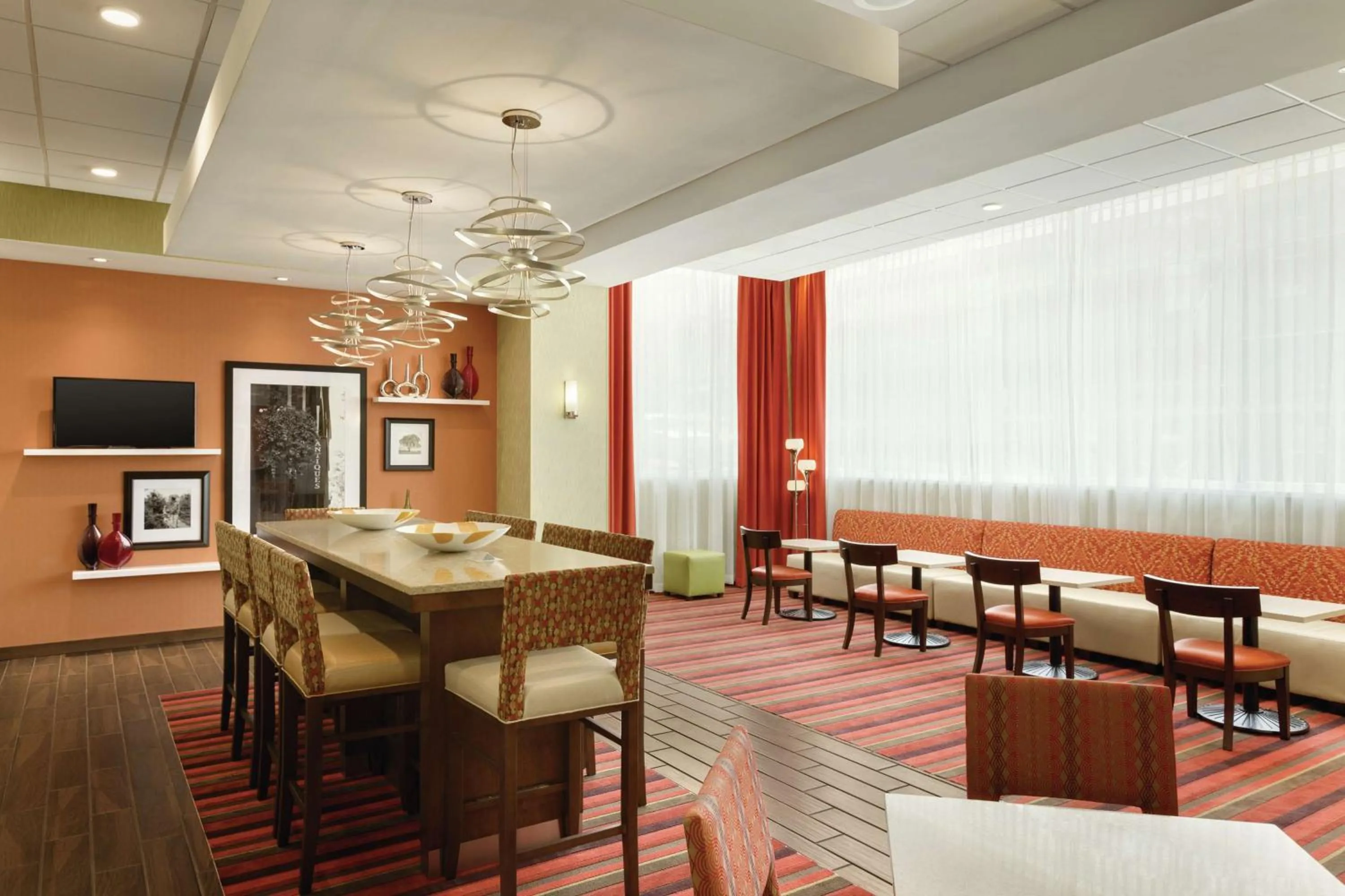 Lobby or reception in Hampton Inn, St. Albans Vt