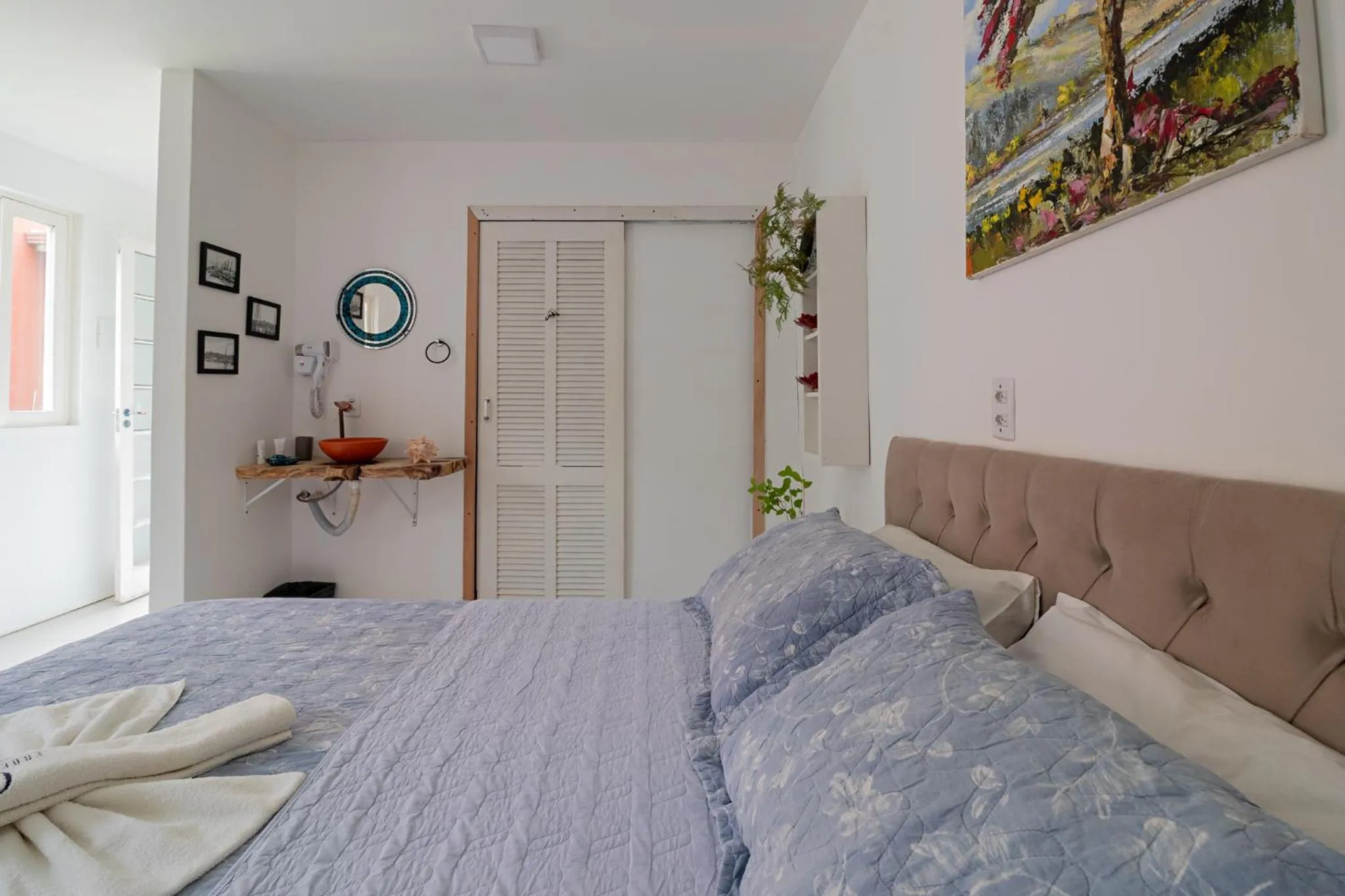 Decorative detail, Bed in Hospedaria Conceitual