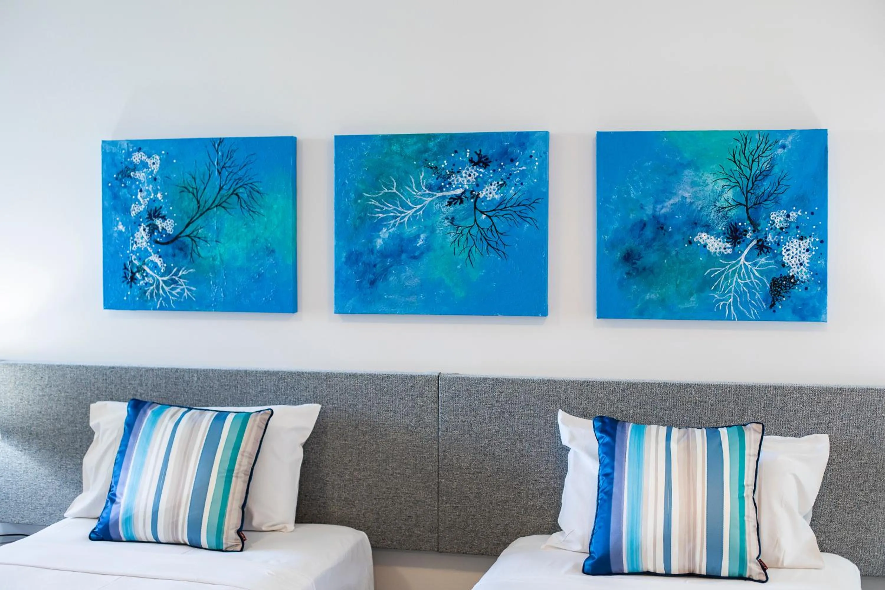 Bedroom in Azure Sea Whitsunday Resort