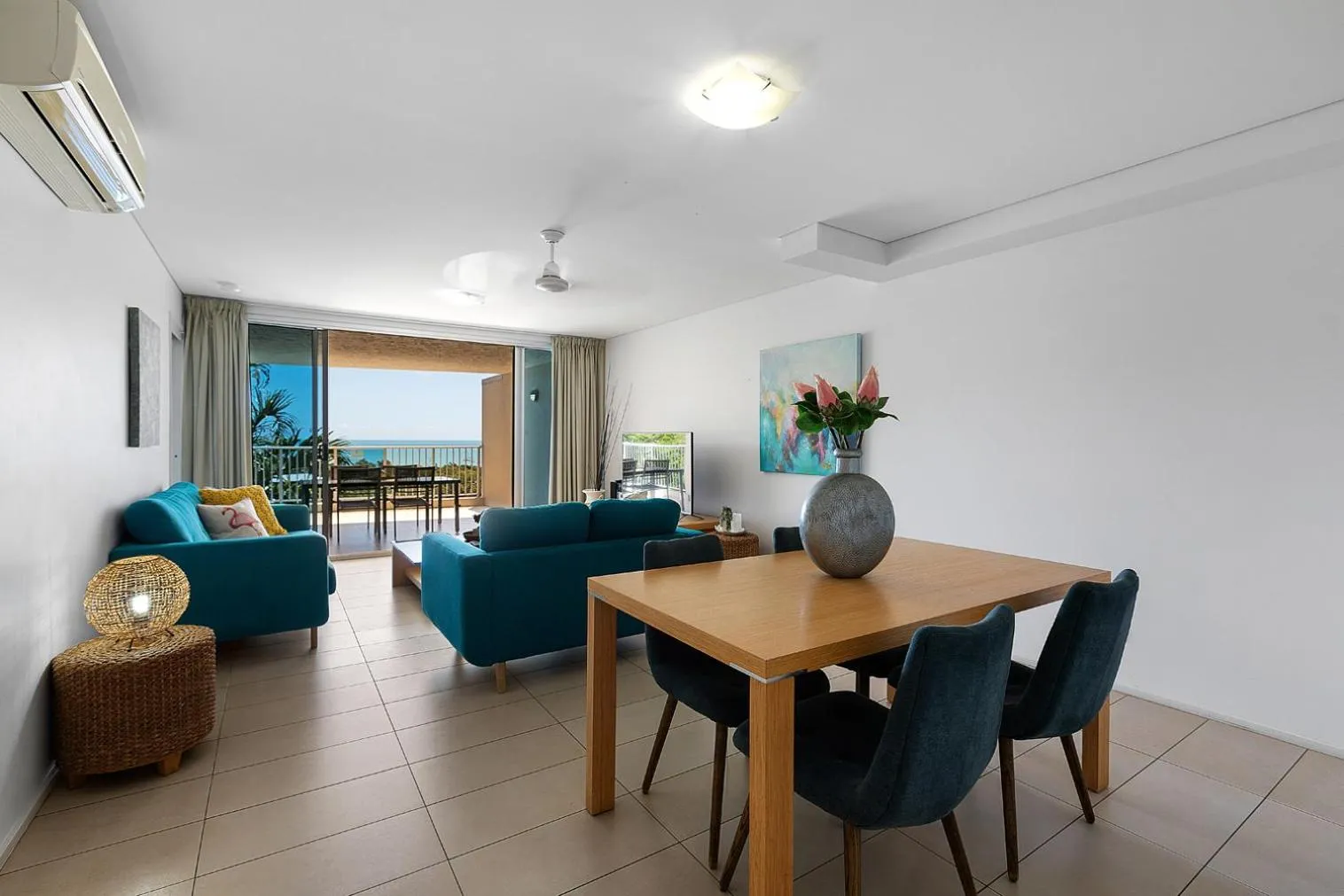 Living room in Azure Sea Whitsunday Resort