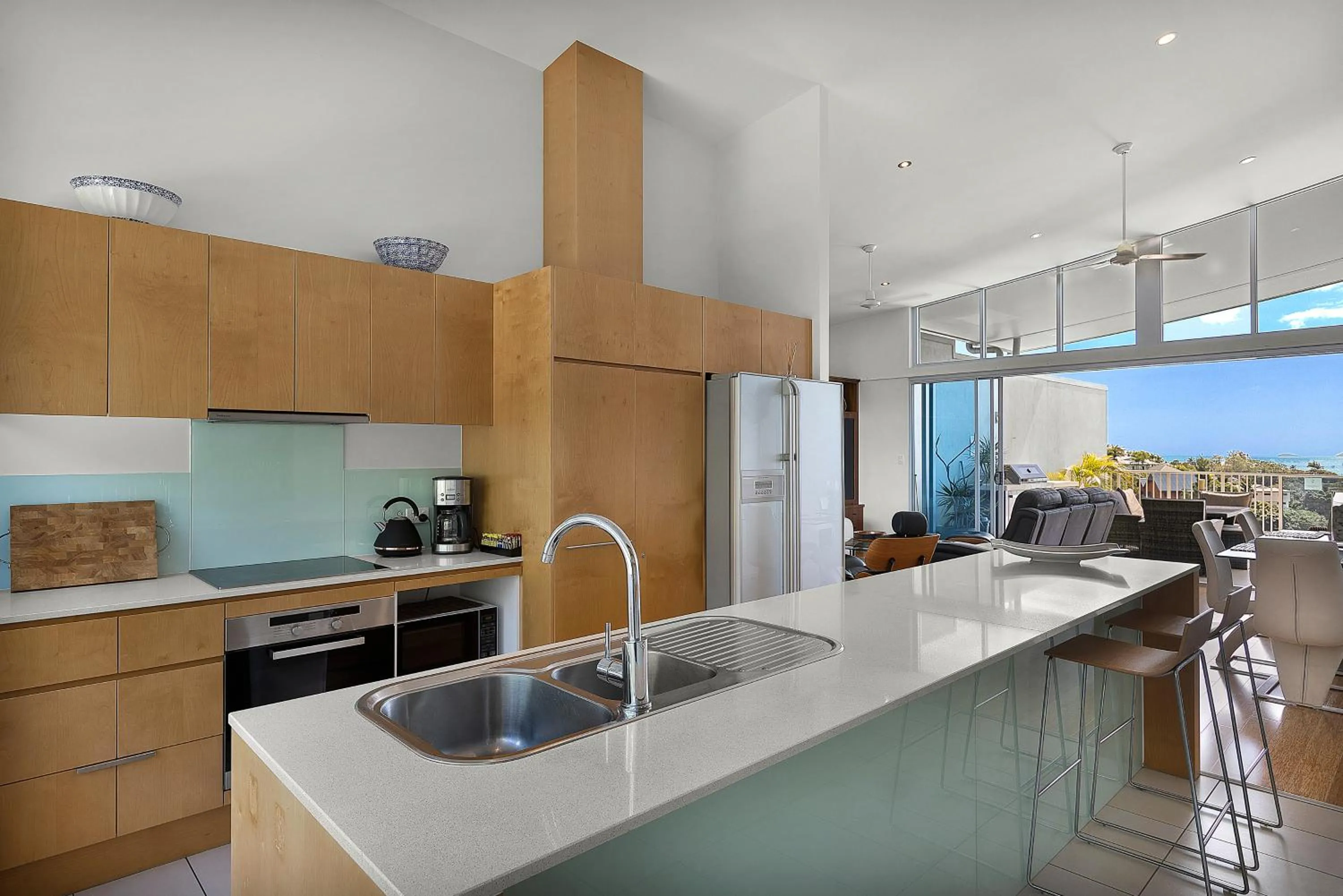 kitchen in Azure Sea Whitsunday Resort