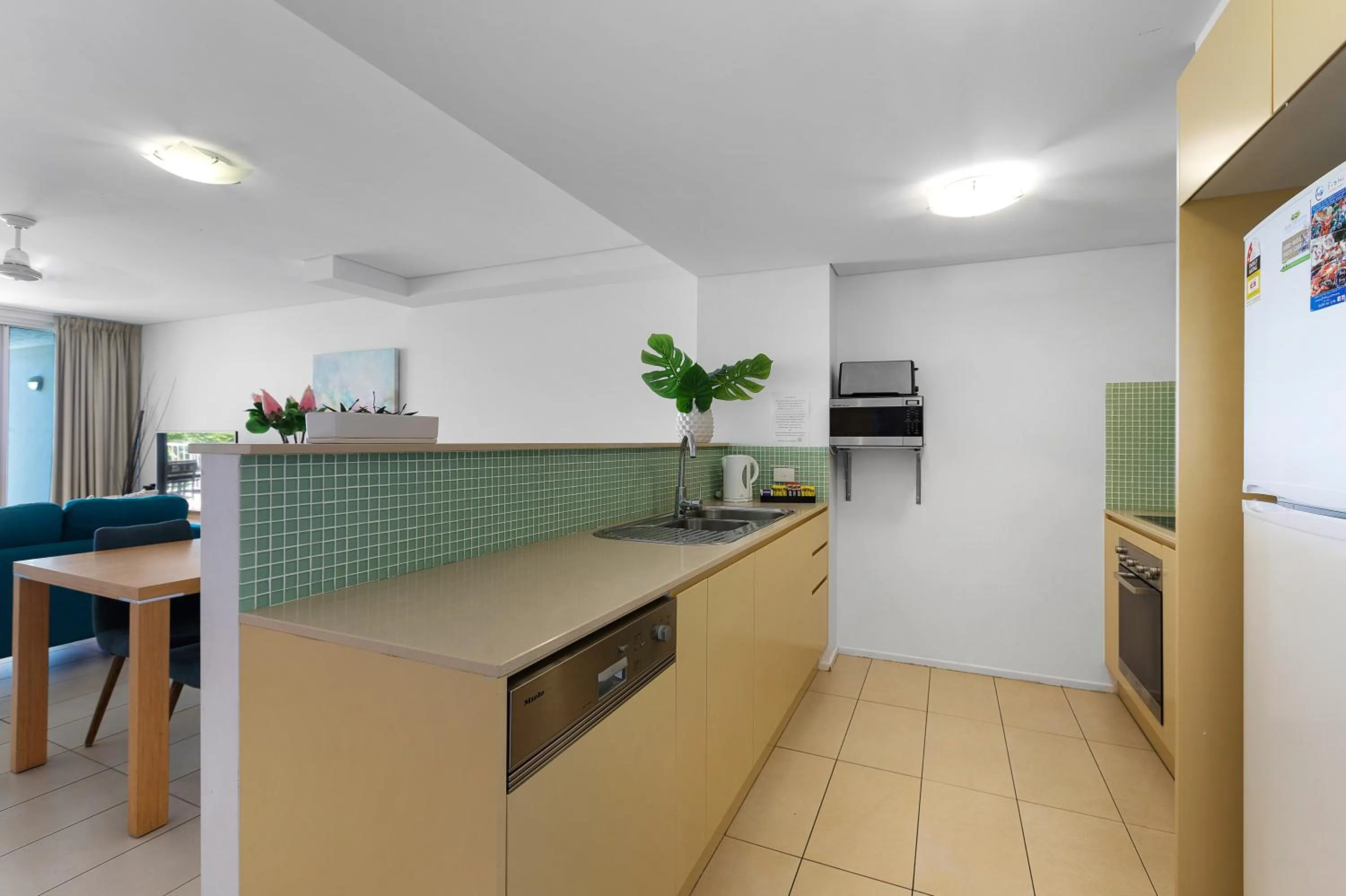 kitchen in Azure Sea Whitsunday Resort