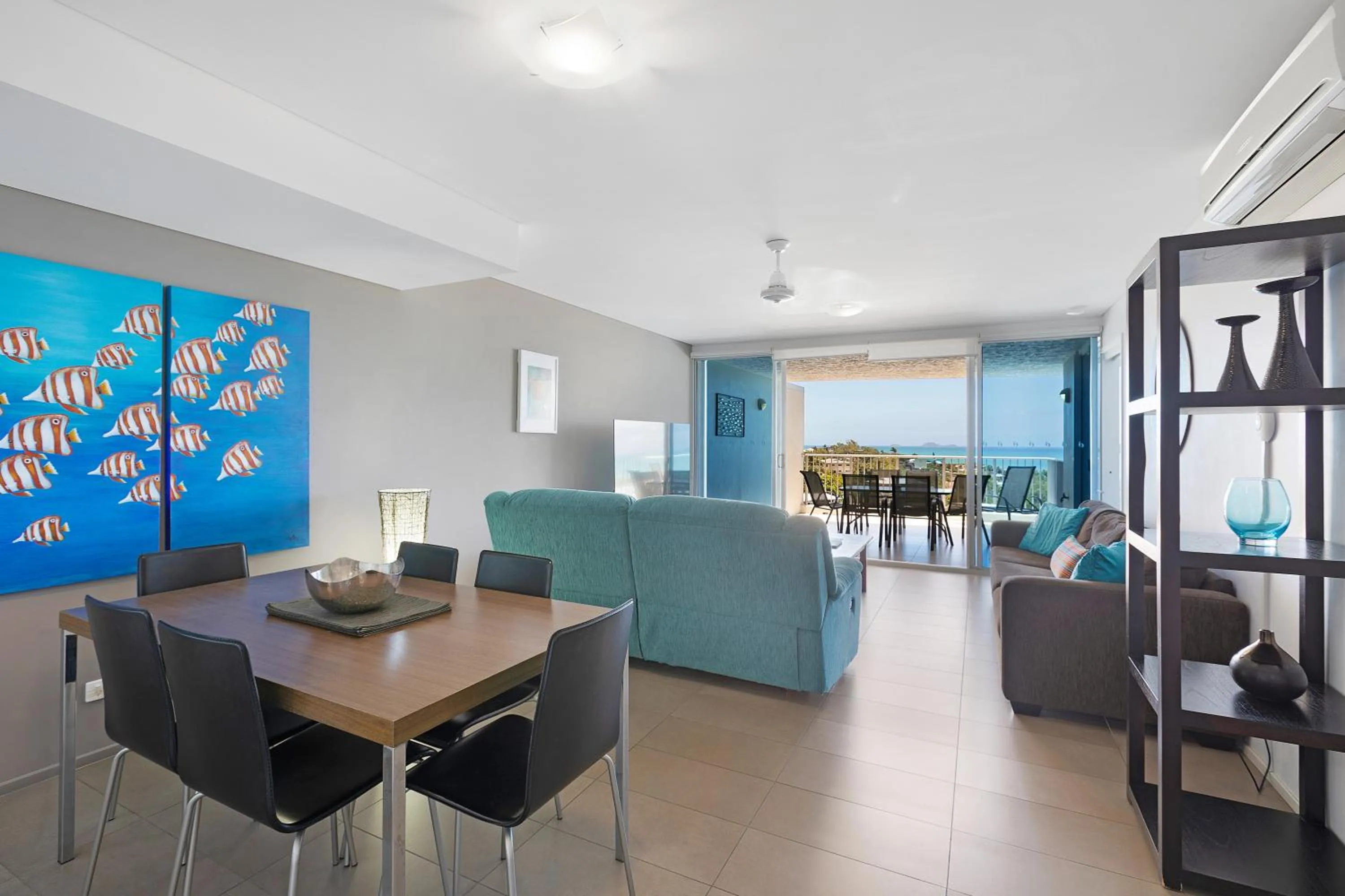 Living room in Azure Sea Whitsunday Resort