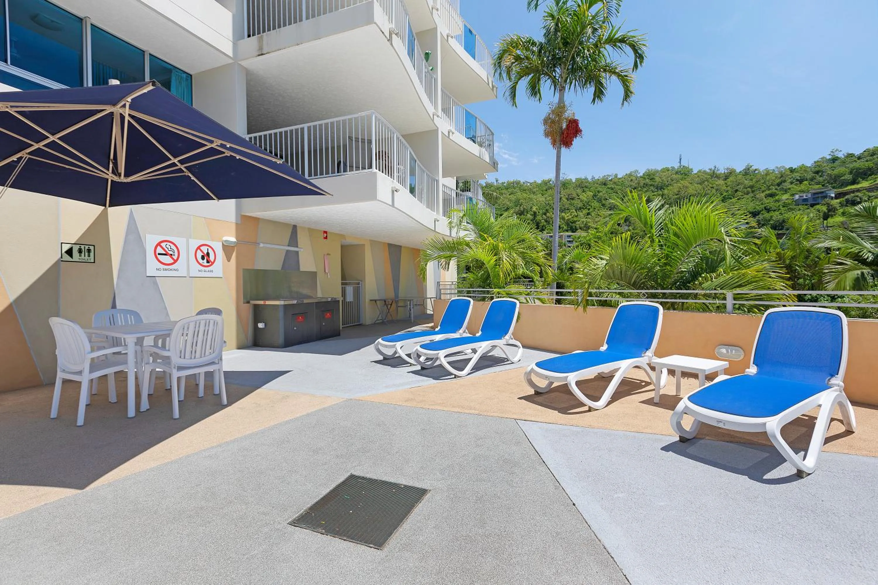 BBQ facilities in Azure Sea Whitsunday Resort
