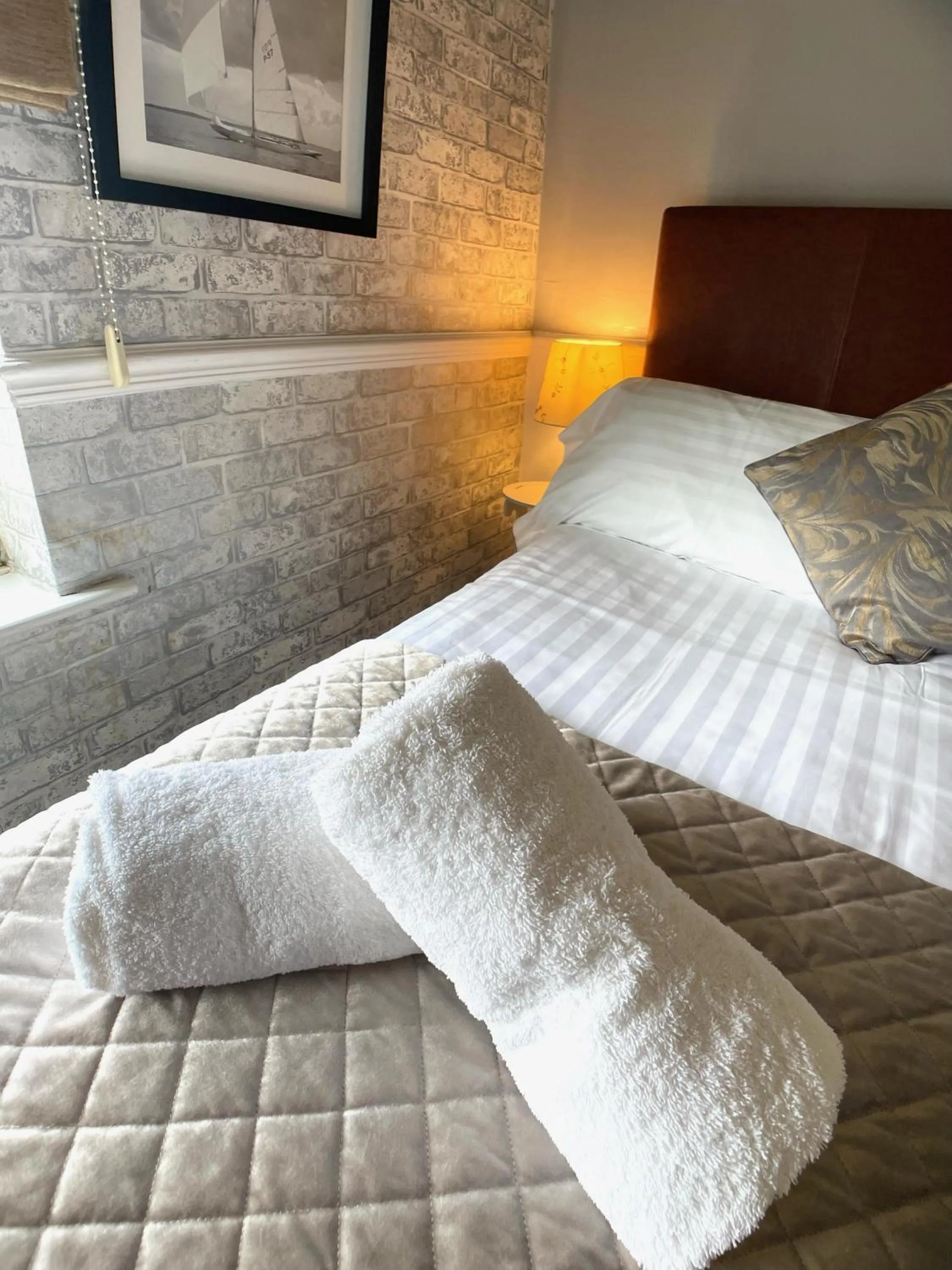 Bed in The Lawns Hotel