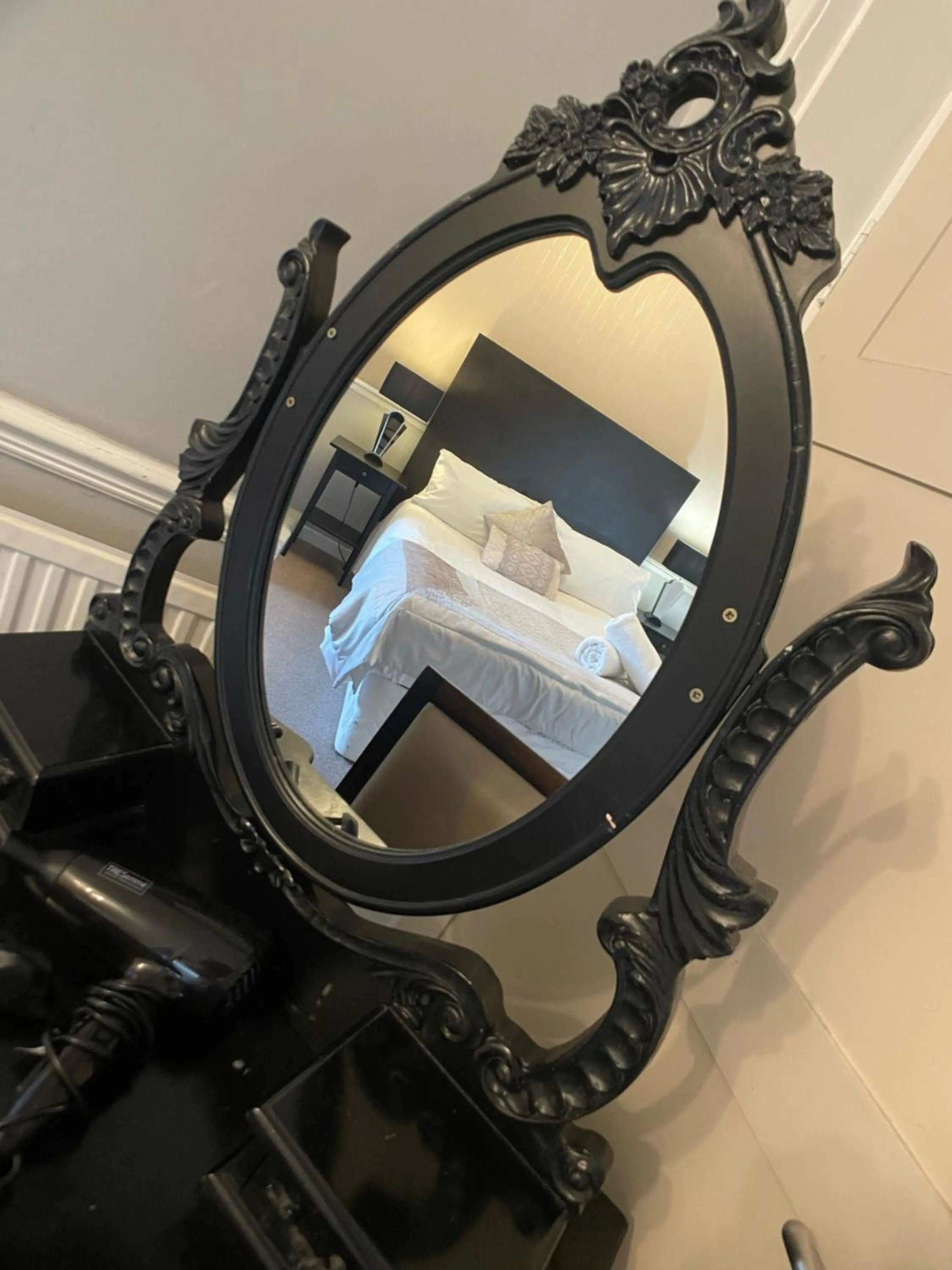 Bed in The Lawns Hotel