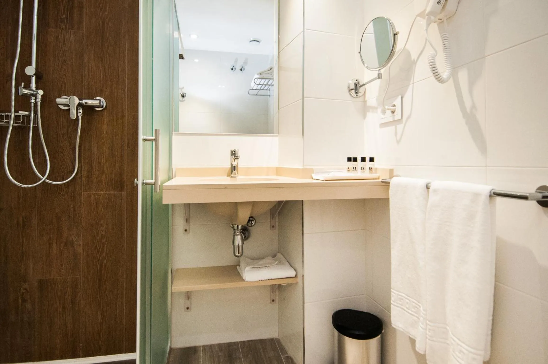 Shower in Hotel Censal