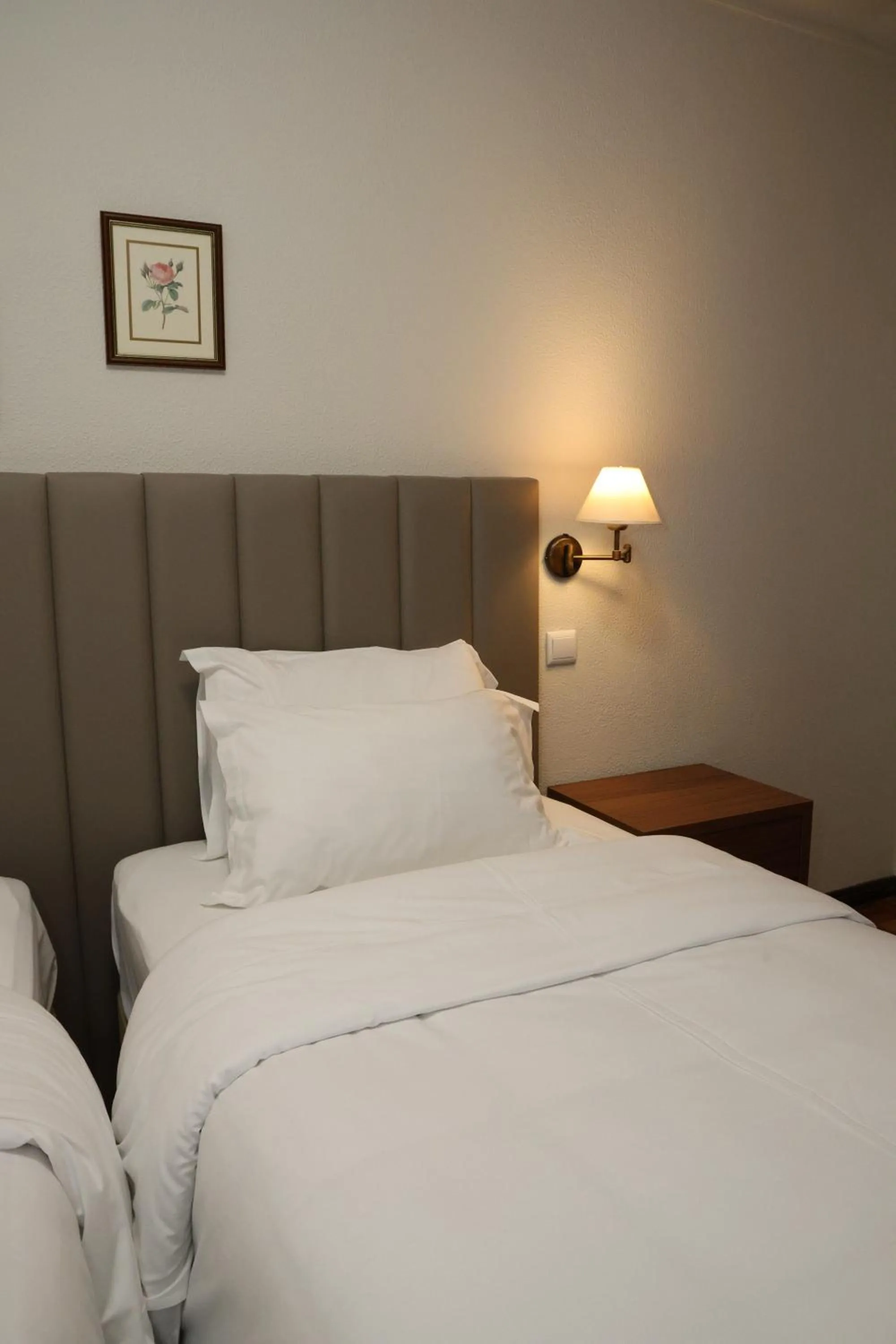 Bed in Hotel Ribadouro