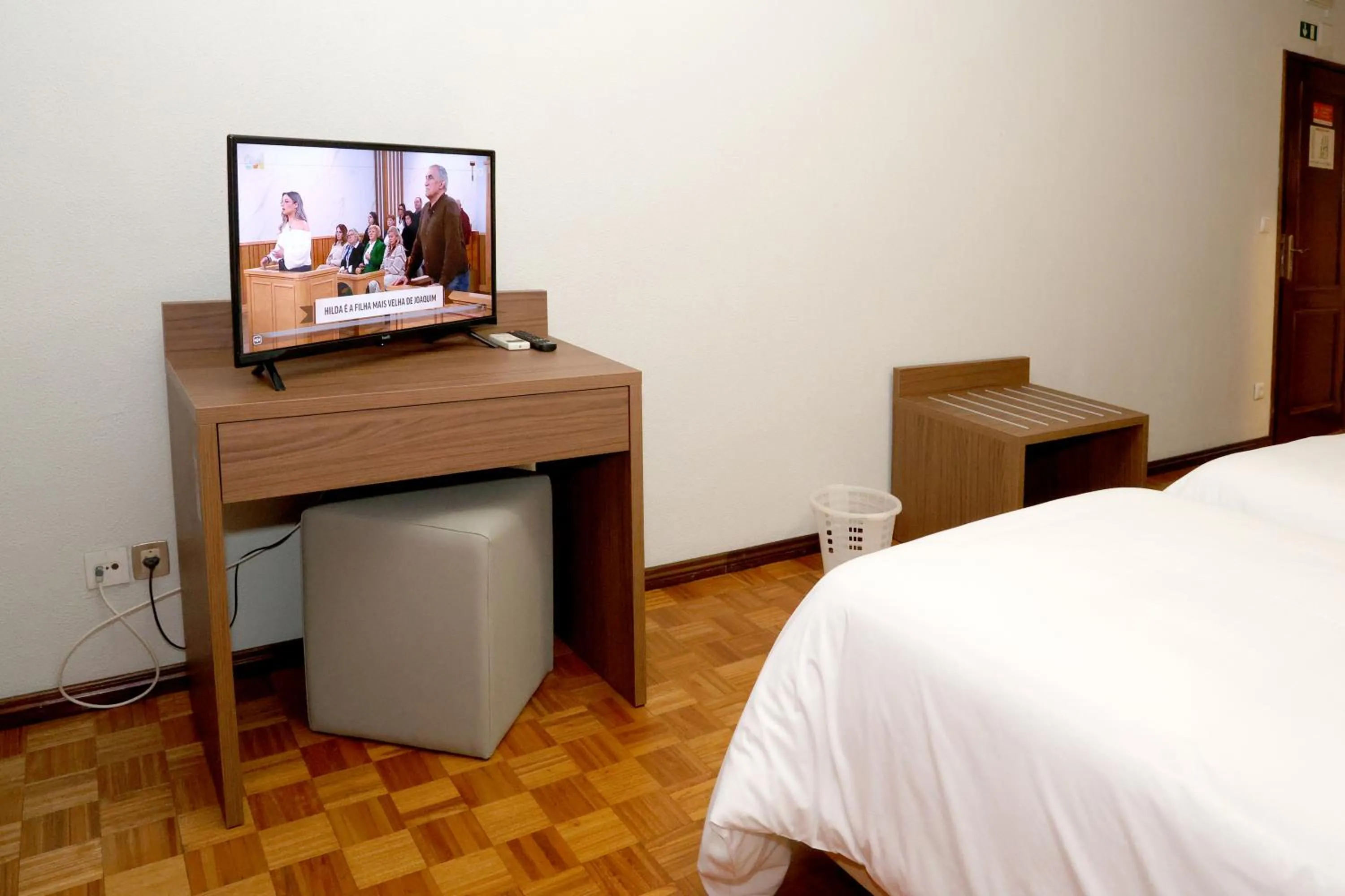 Bed in Hotel Ribadouro