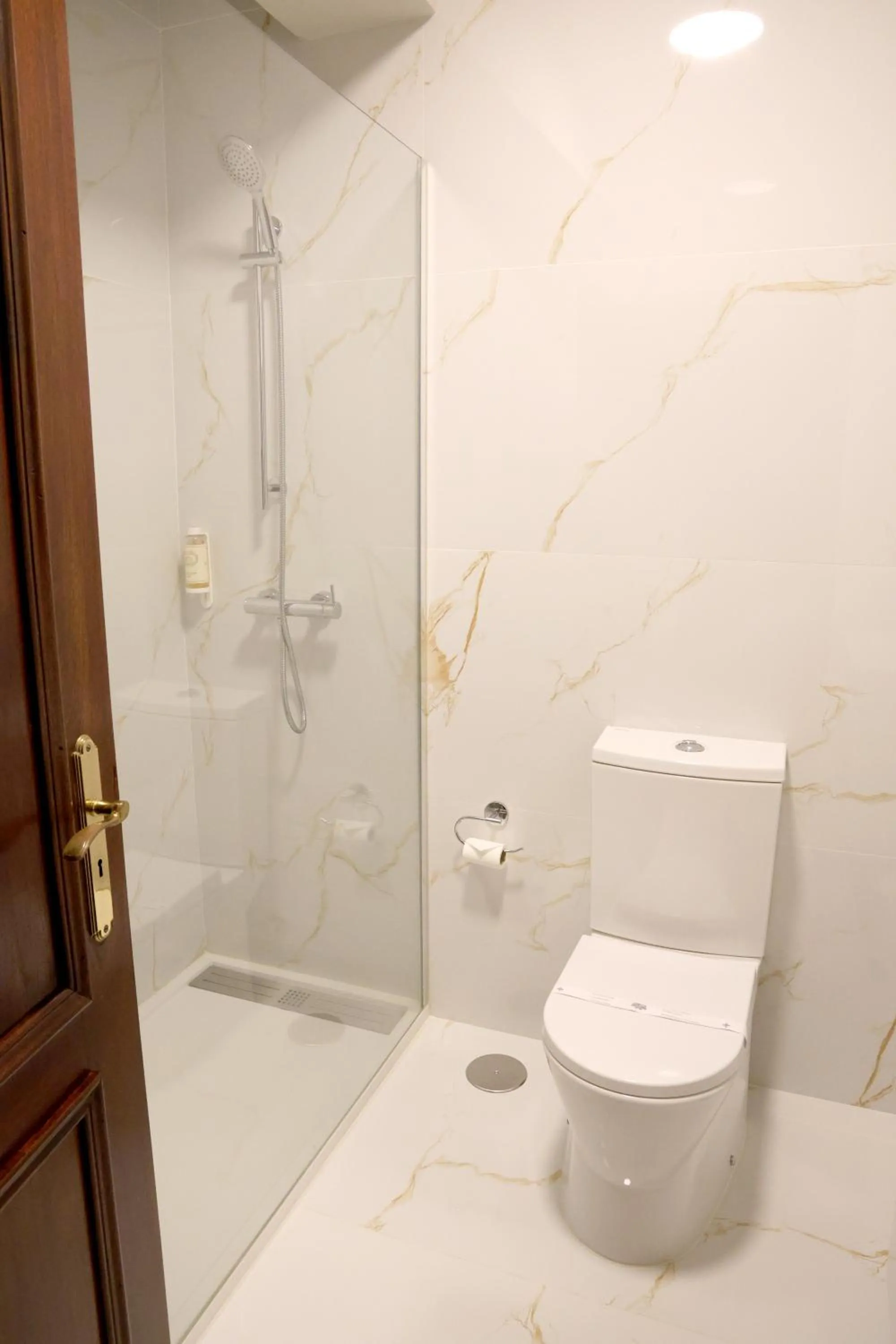 Shower in Hotel Ribadouro