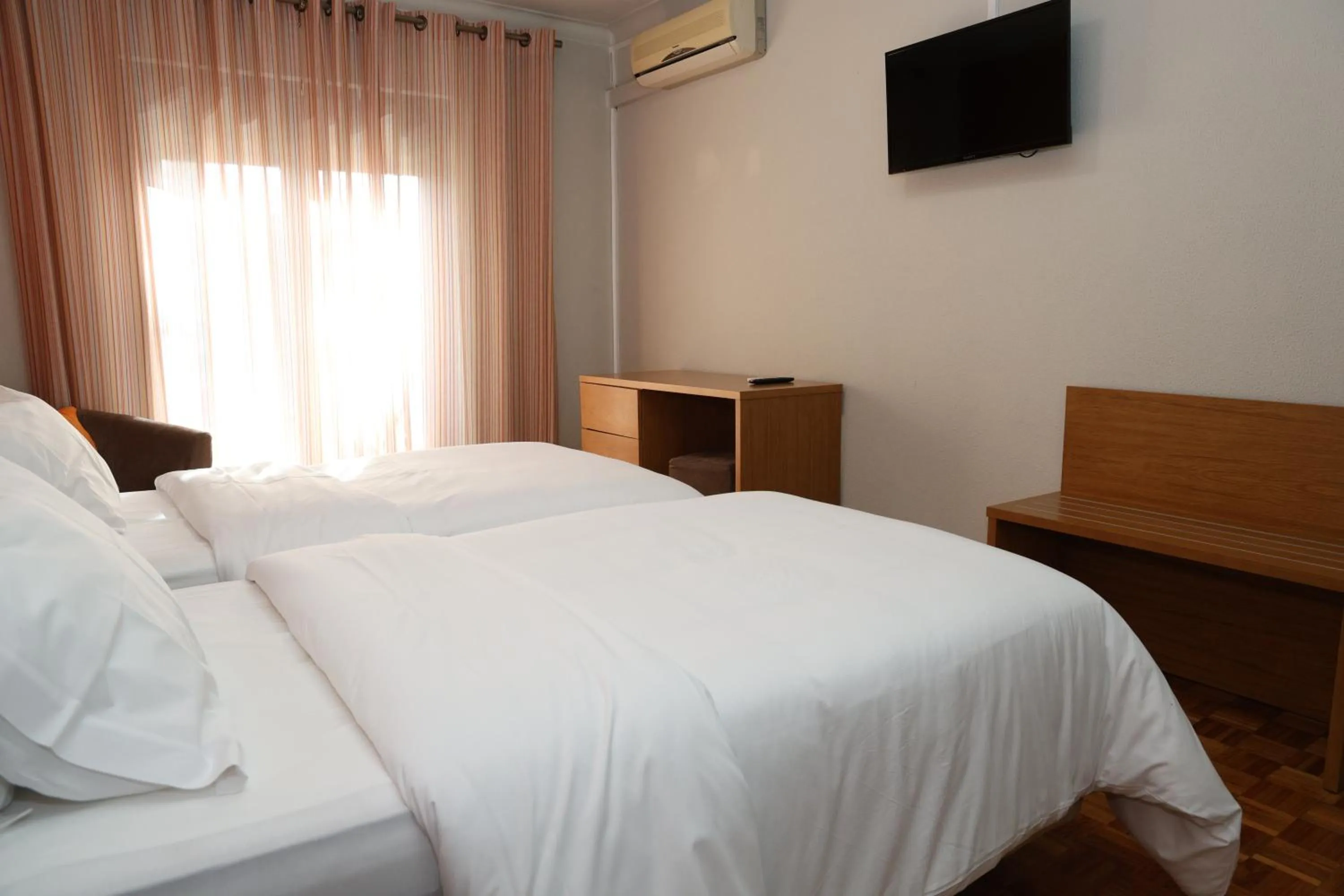 Bed in Hotel Ribadouro