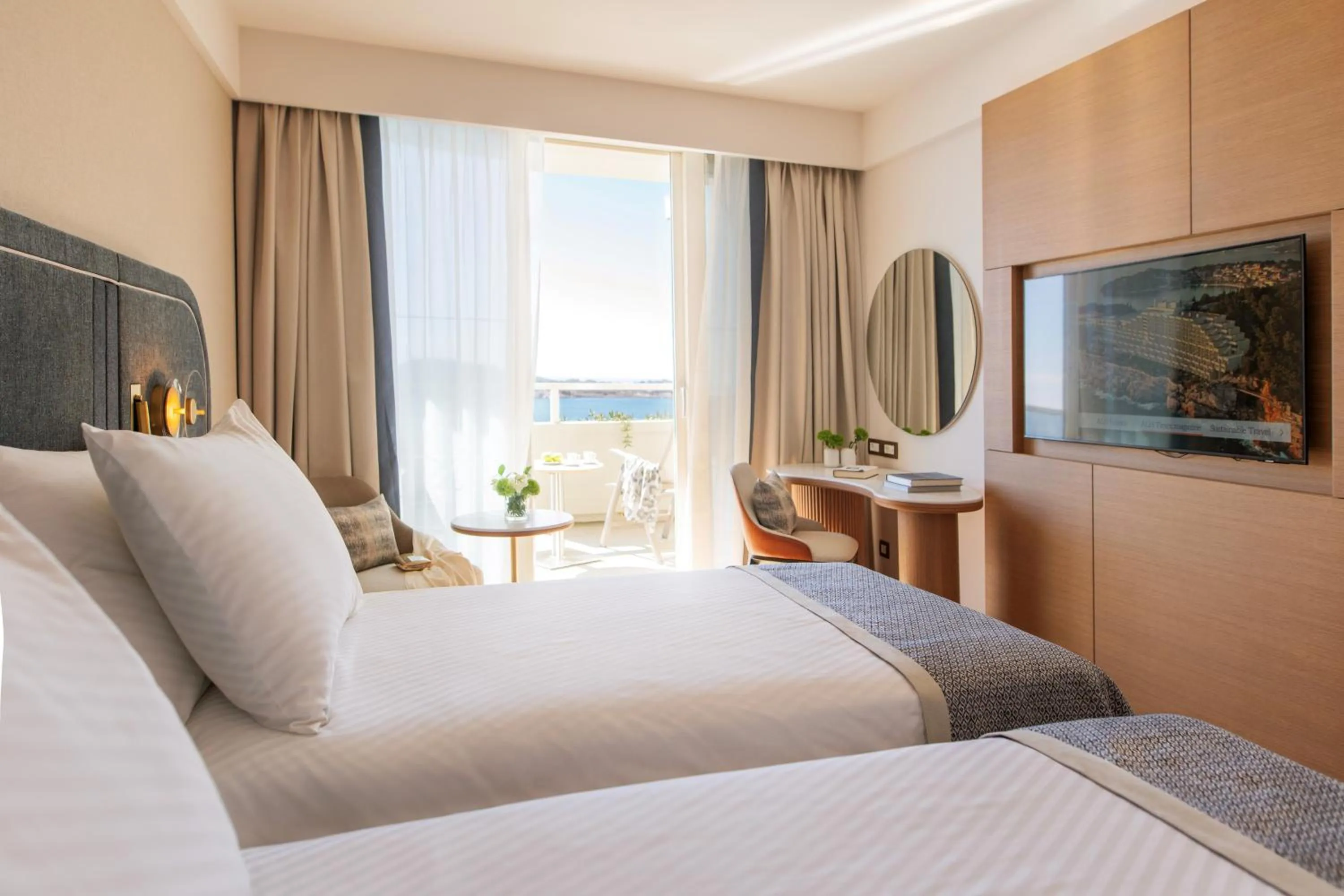 Bed in Hotel Croatia