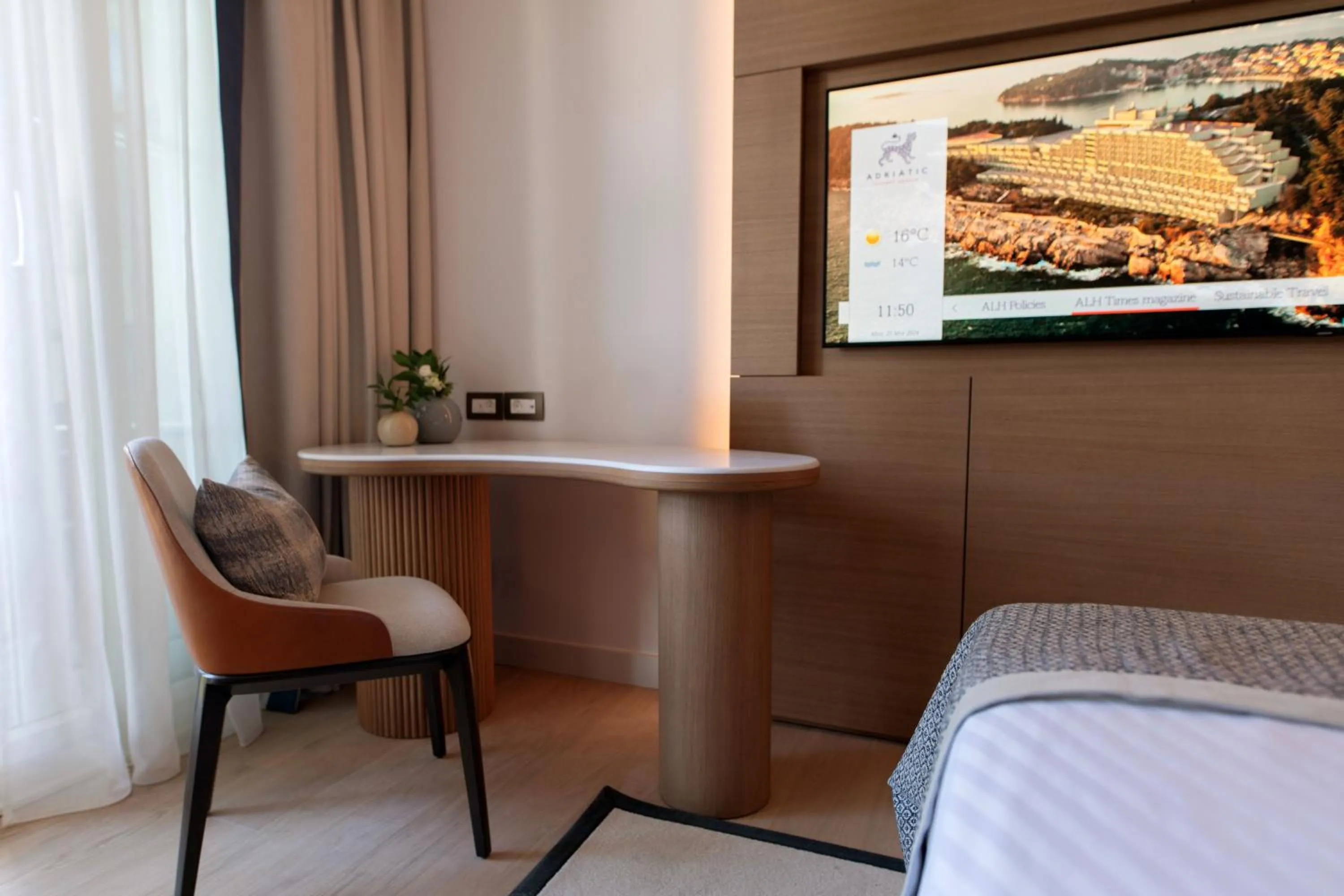 Bed in Hotel Croatia