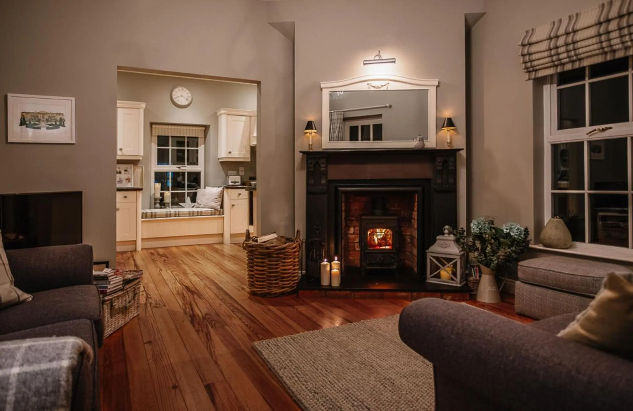 Living room in Bay Tree Cottage