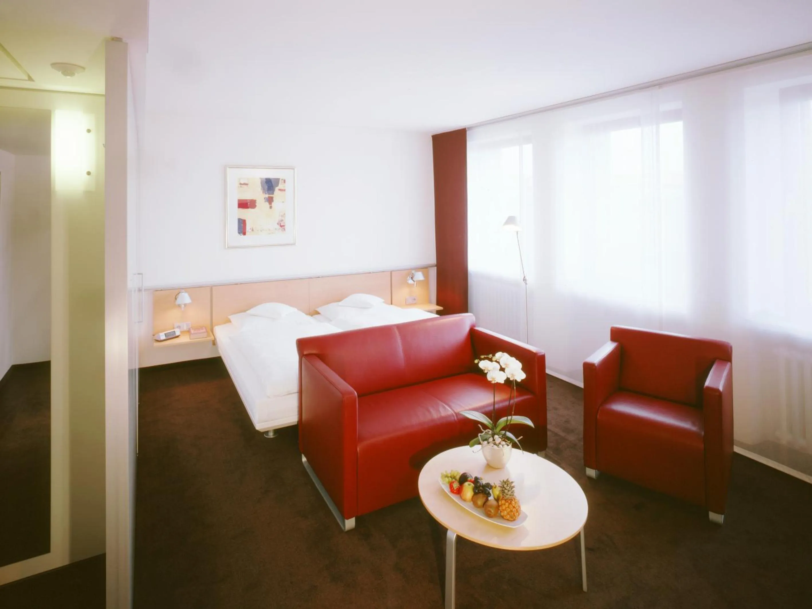 Photo of the whole room, Bed in Maternushaus