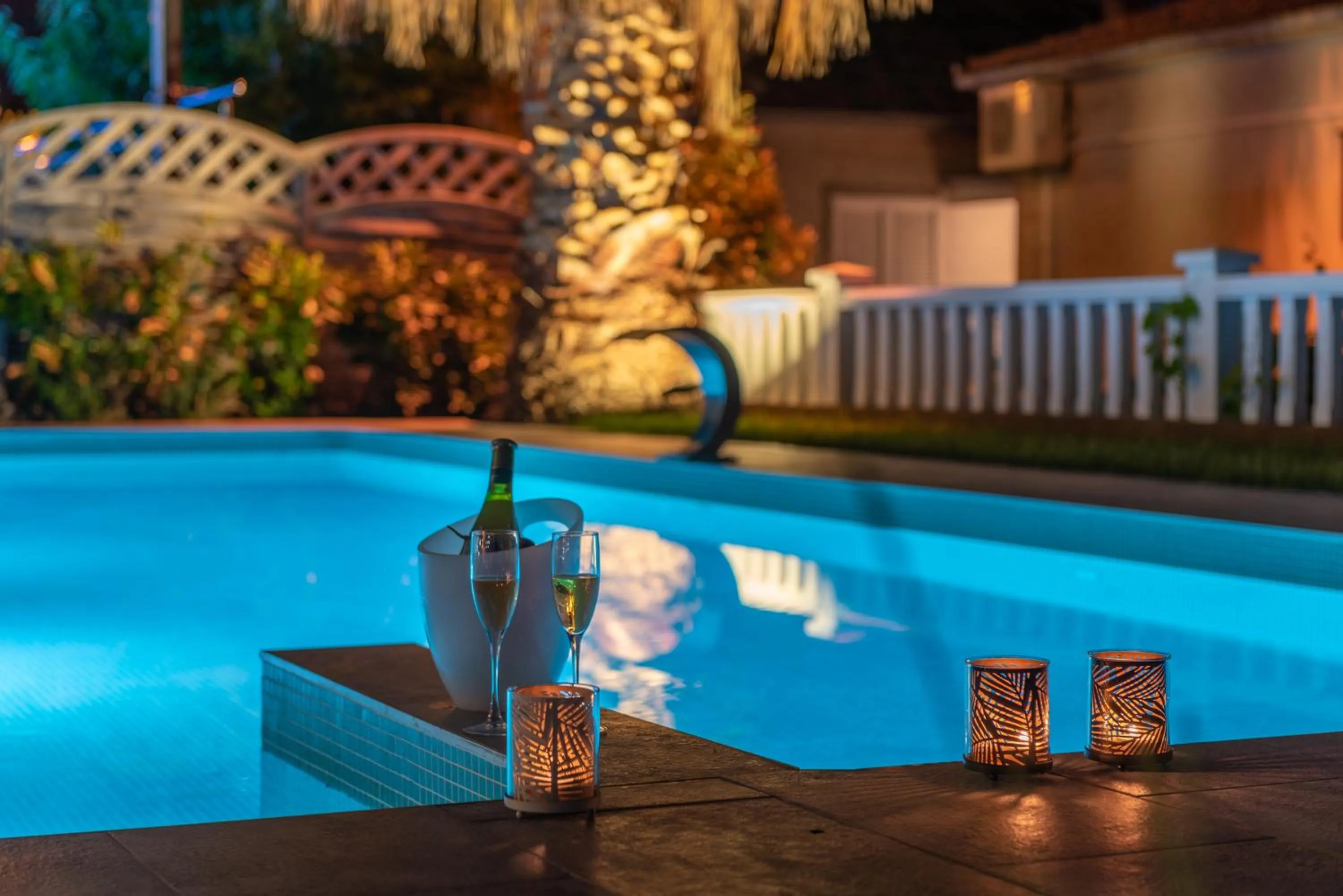 Swimming pool in Villa Ana Trogir