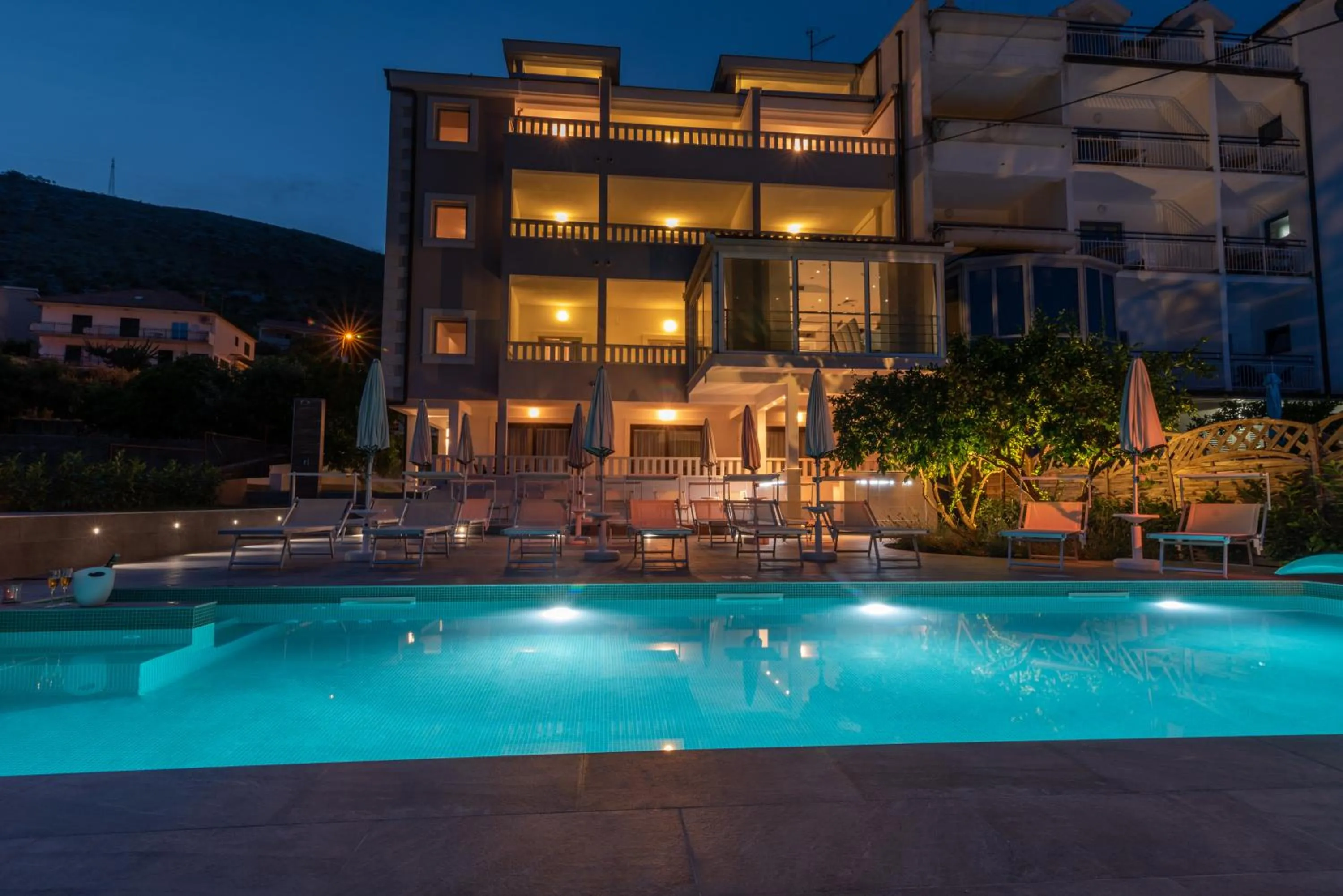 Swimming pool in Villa Ana Trogir