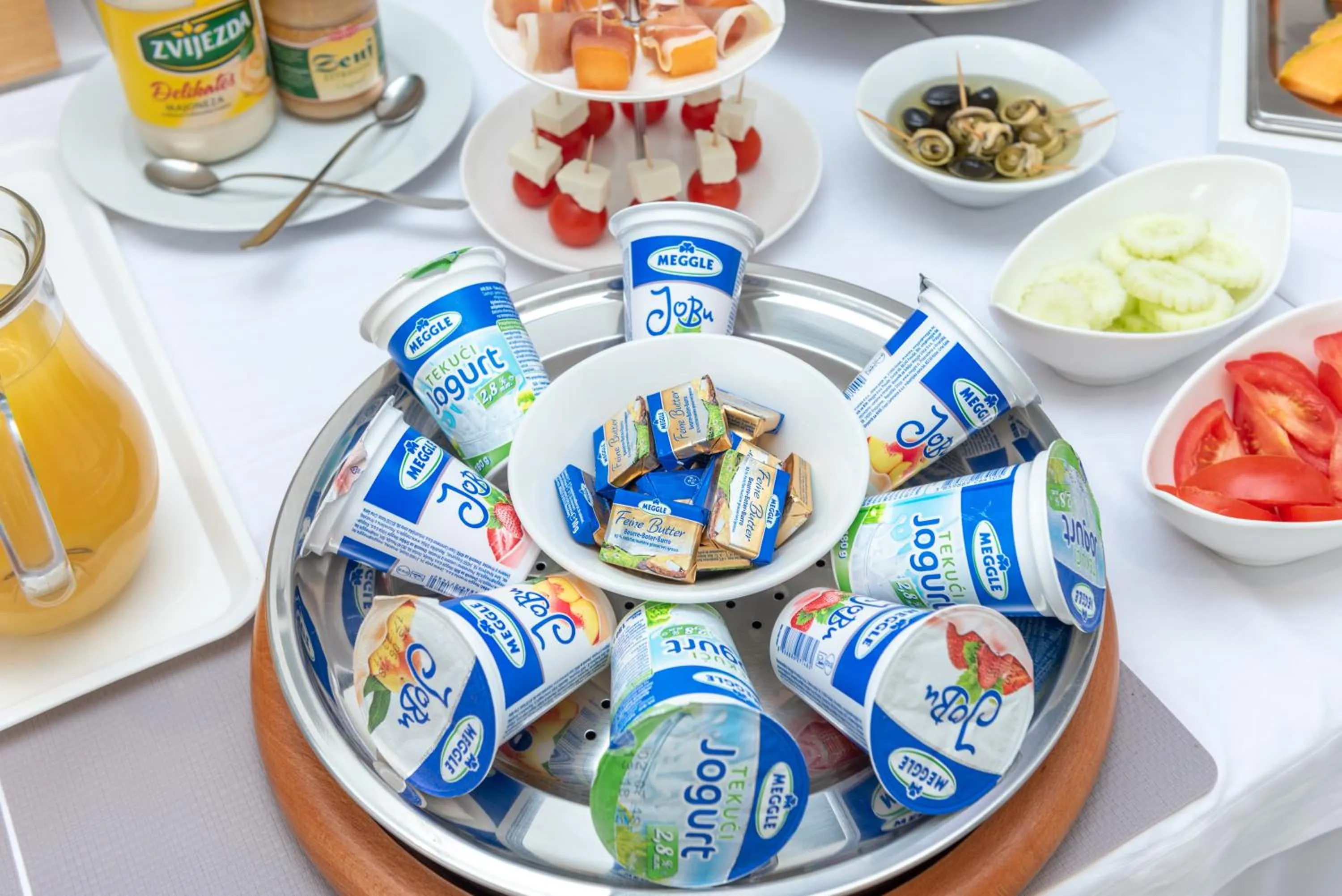 Buffet breakfast in Villa Ana Trogir