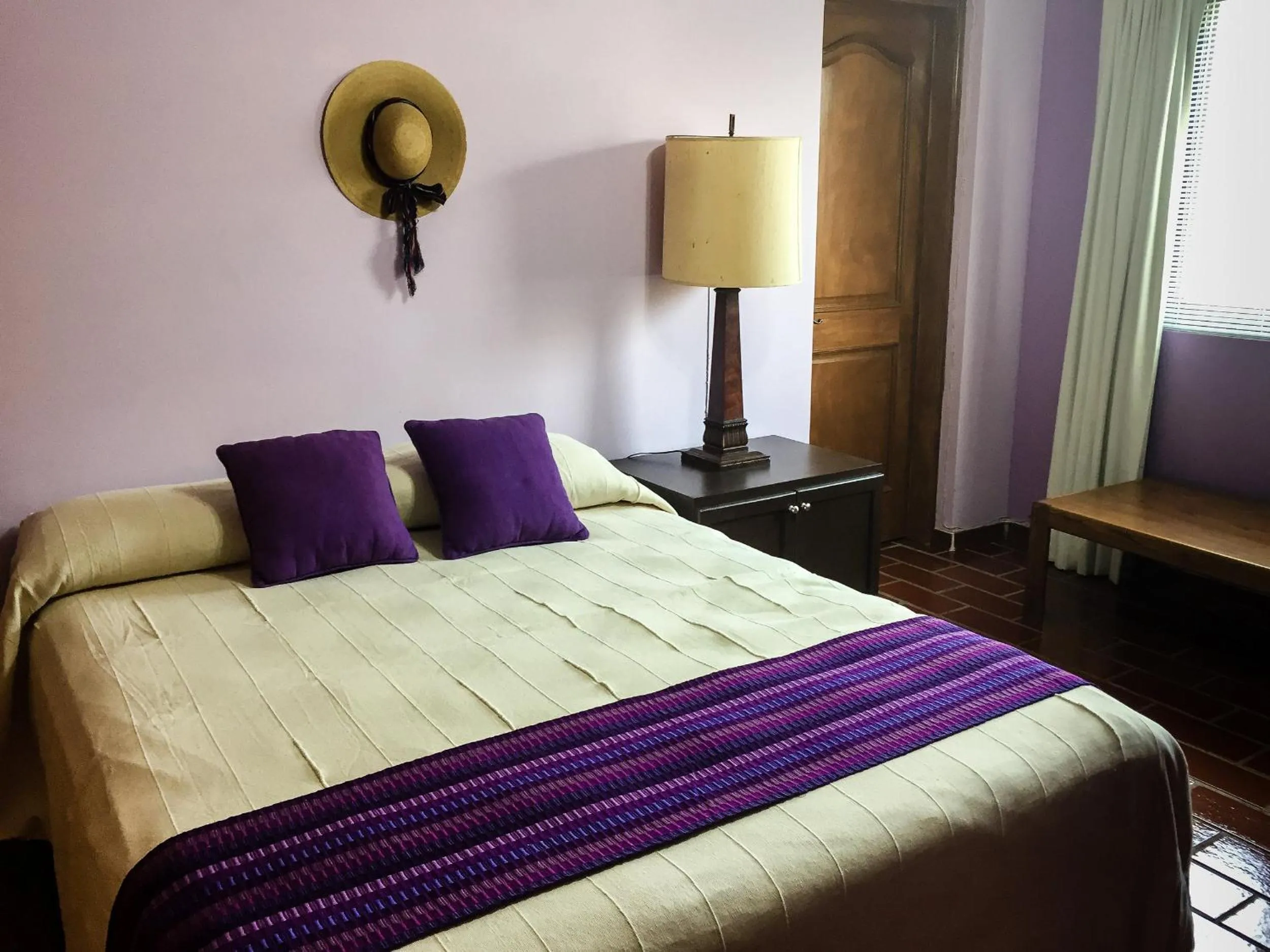 Bed in La Posada Del Tepeyac