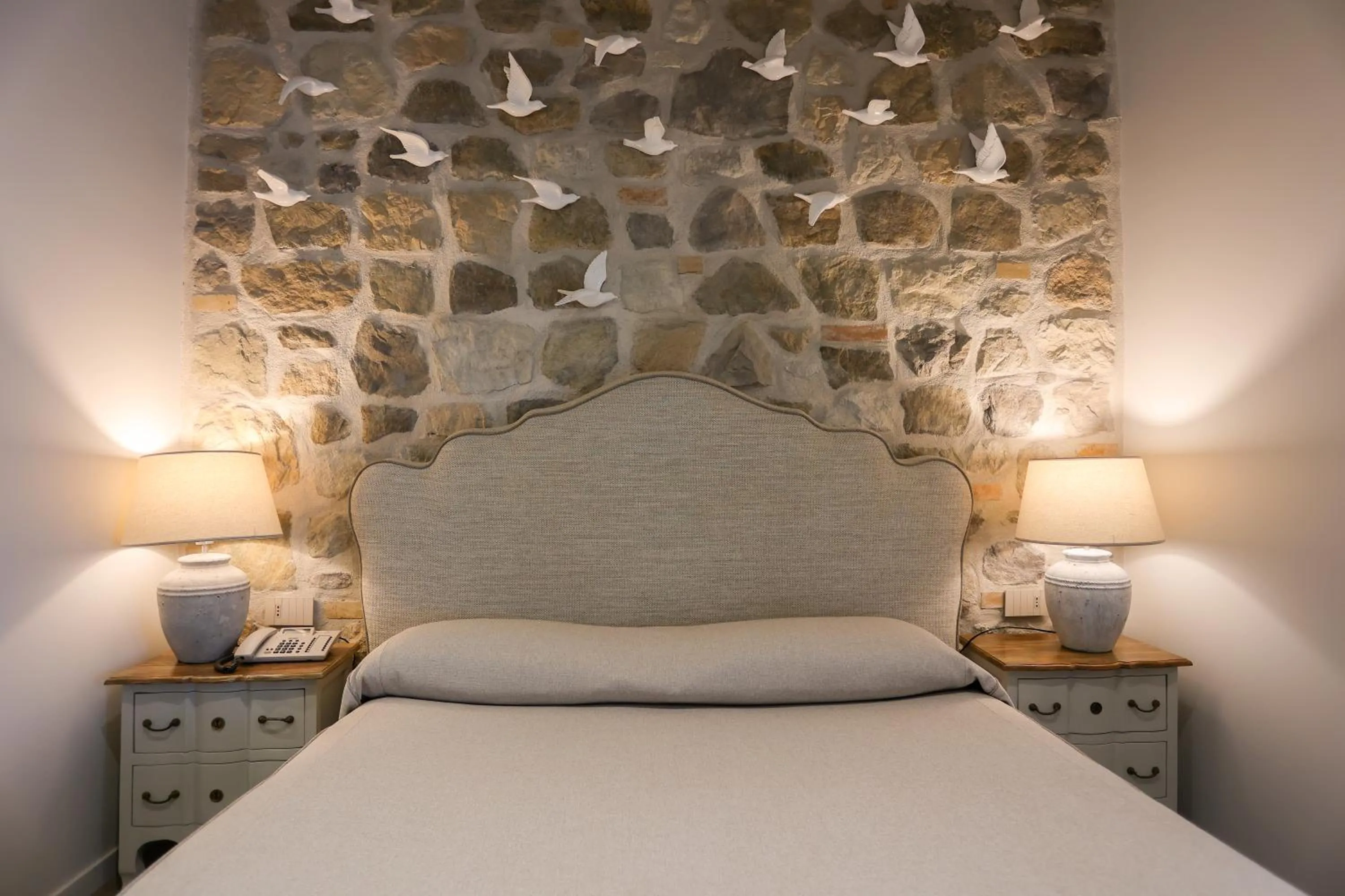 Bed in Hotel Art Al Boschetto