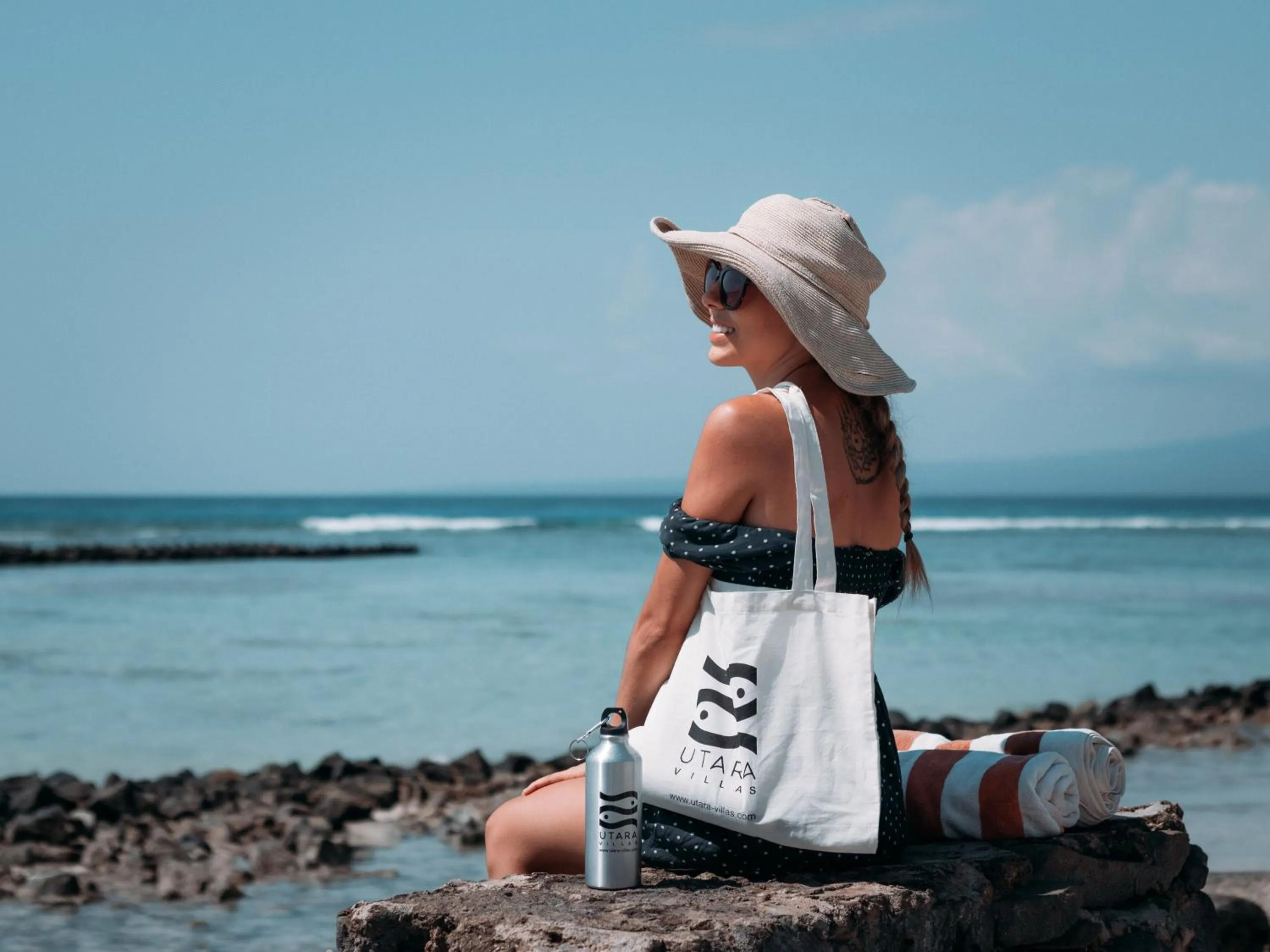 Beach in Utara Villas