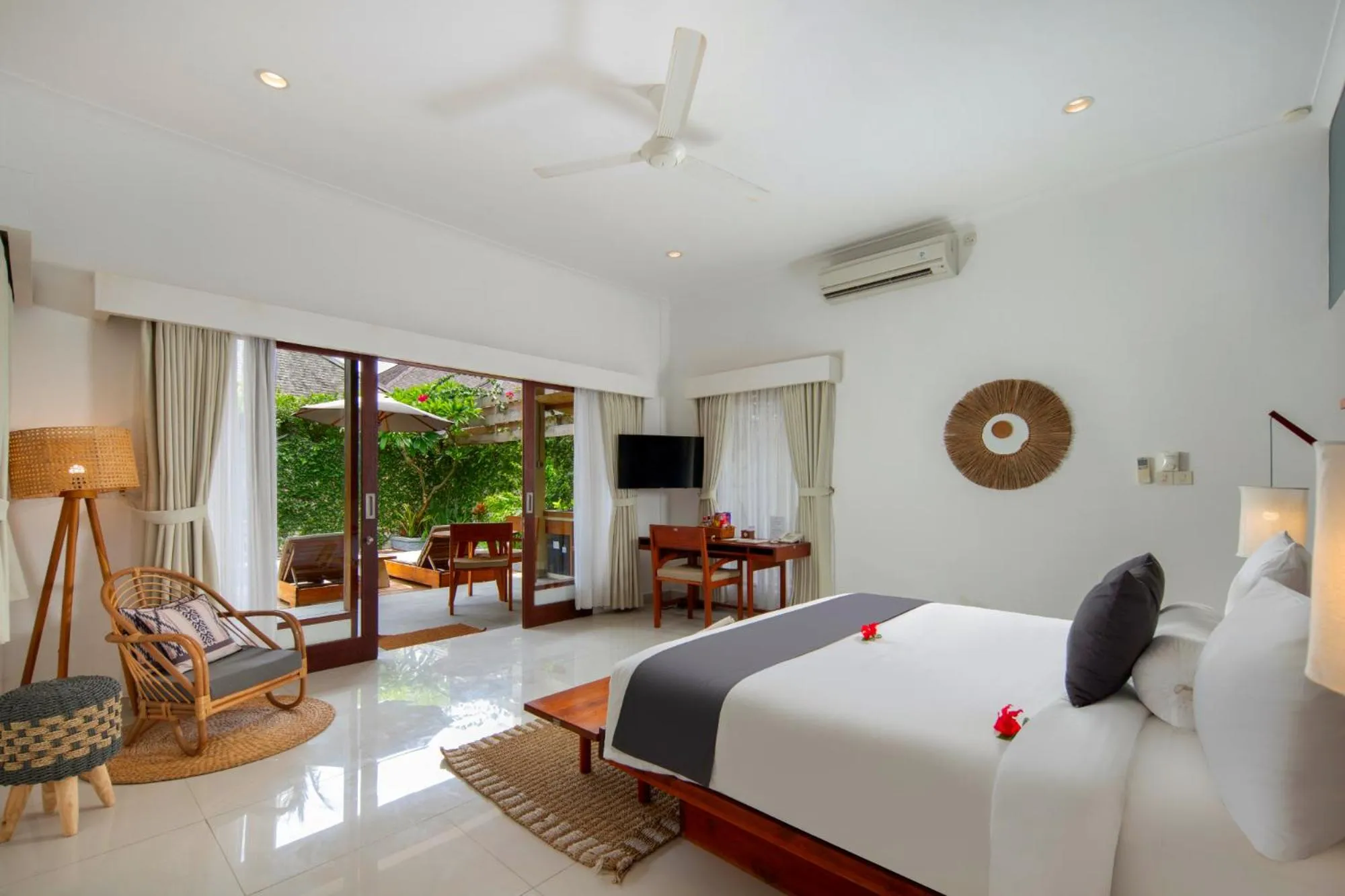 Bedroom, Bed in Utara Villas